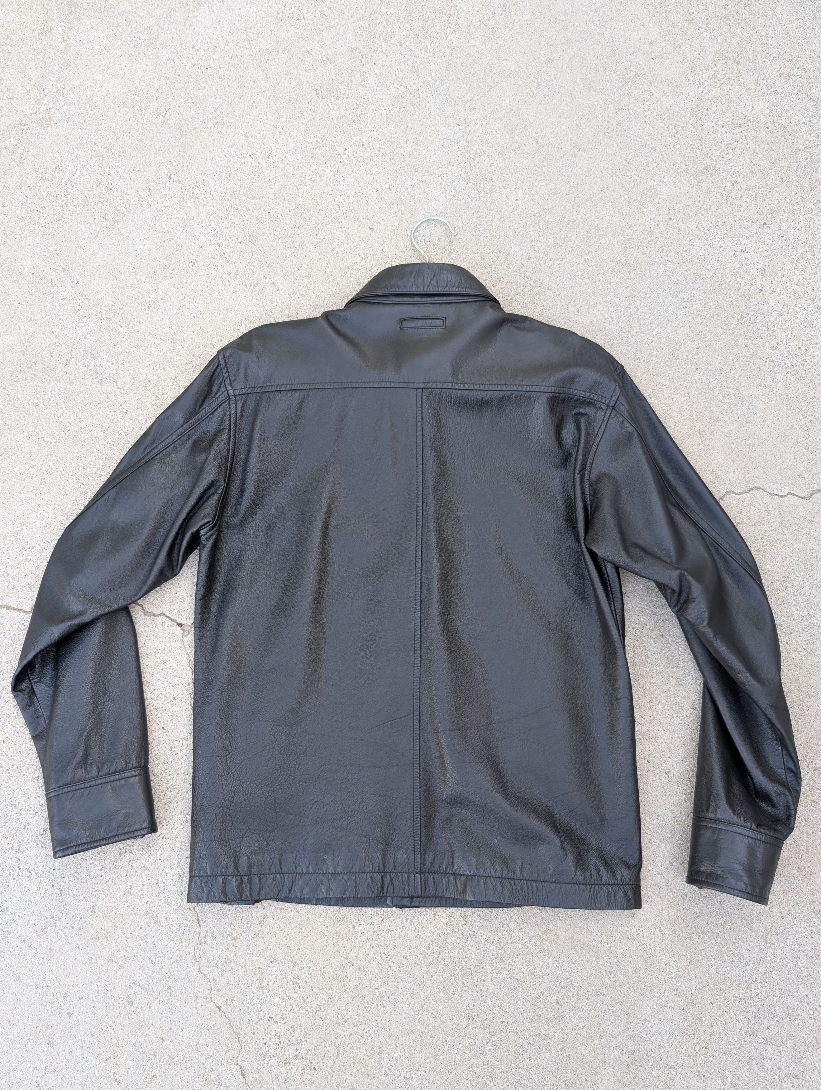 Yohji Yamamoto 90's Yohji Yamamoto D'Urban A.A.R Cowhide Shirt