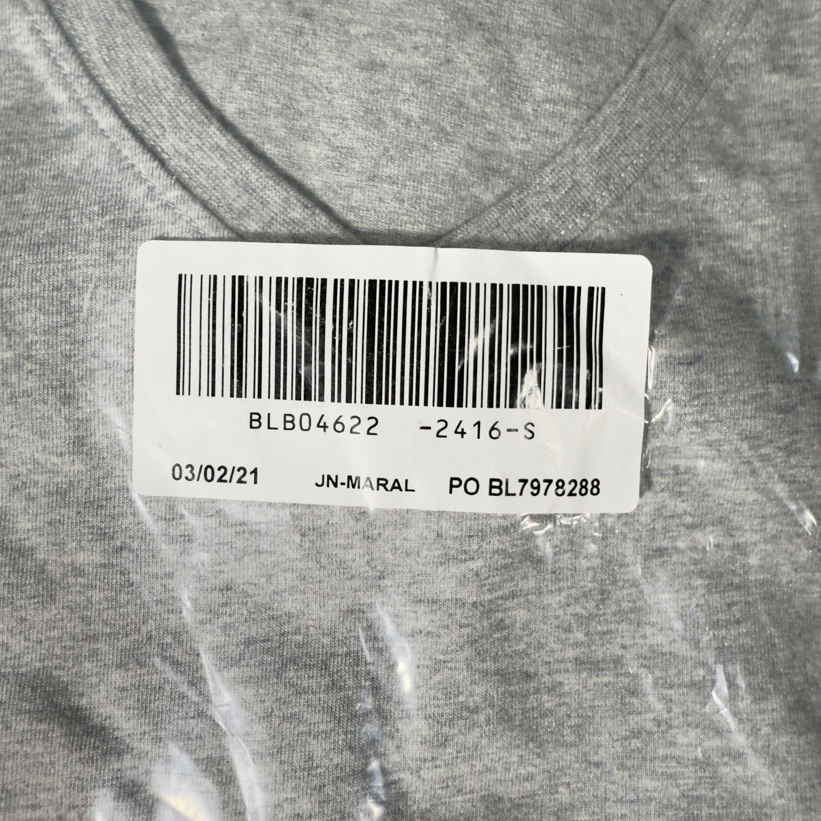 Blair John Blair 1910 VNeck Tee Men S Grey New Short Sleve Classic Size US S / EU 44-46 / 1 - 4 Thumbnail