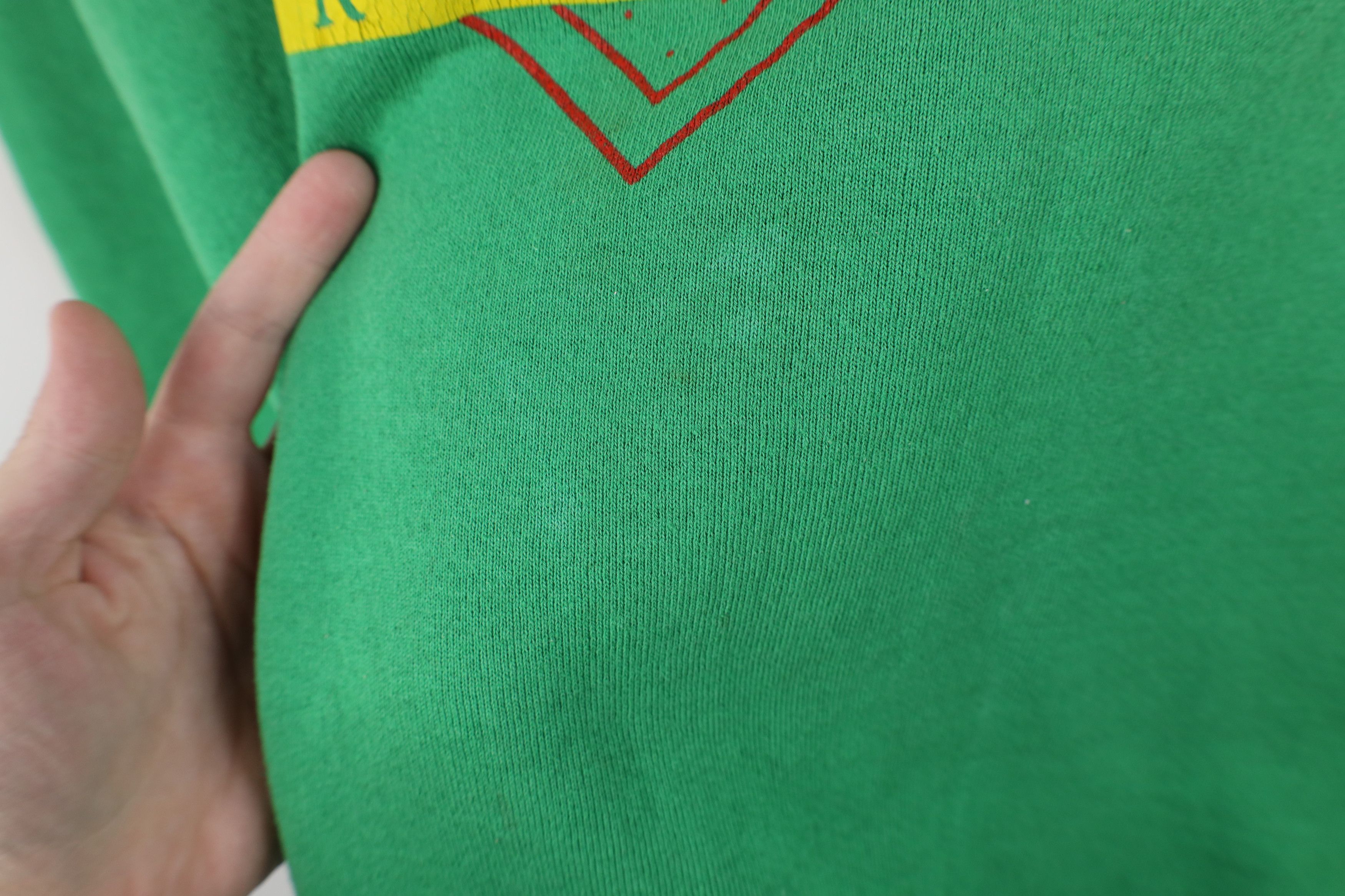 Vintage Vintage 90s Streetwear Produce Farmer Sweatshirt Green USA Size US XL / EU 56 / 4 - 5 Thumbnail