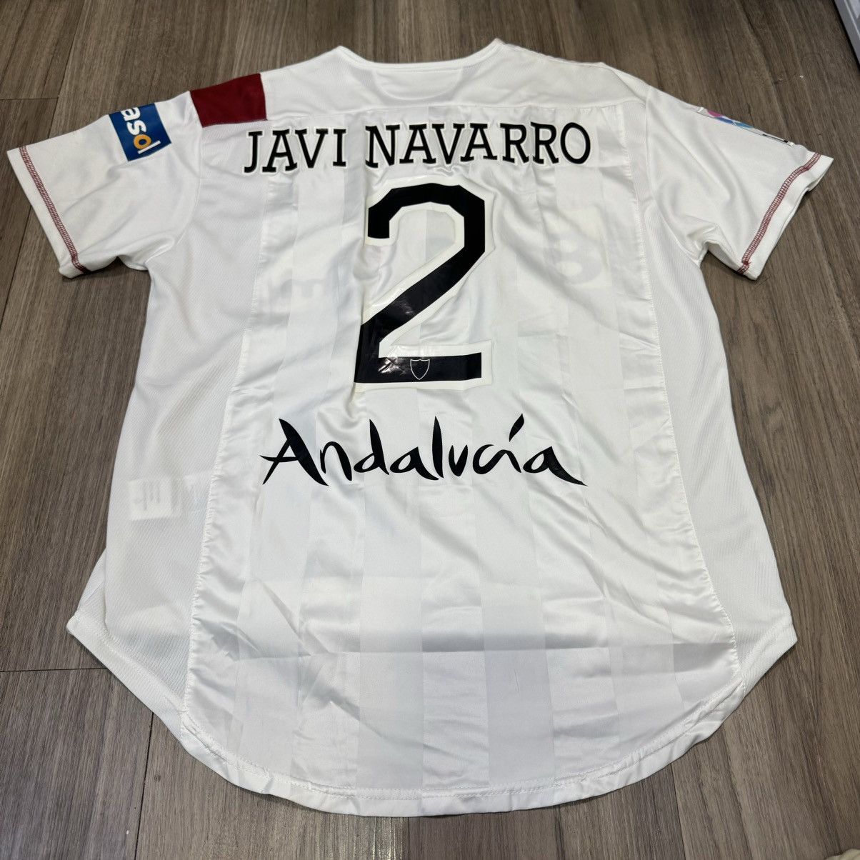 Joma Sevilla 06/07 player issue special home shirt #2Javi Navarro Size US M / EU 48-50 / 2 - 2 Thumbnail