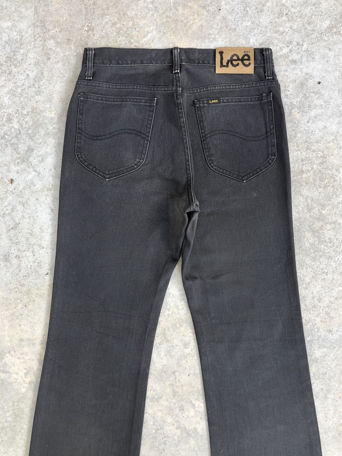 If Six Was Nine Japanese Lee Flared Jeans Distressed Jeans Size US 30 / EU 46 - 8 Thumbnail