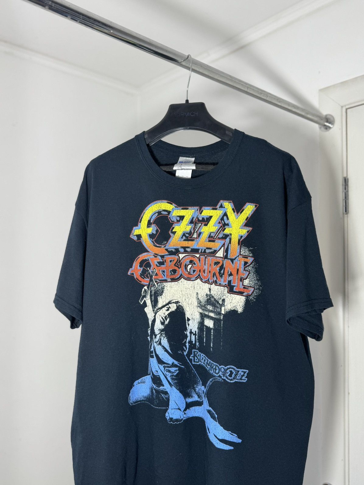 Ozzy Osbourne Vintage Y2K Ozzy Osbourne Blizzard Of Ozz Tee Size US XL / EU 56 / 4 - 3 Thumbnail