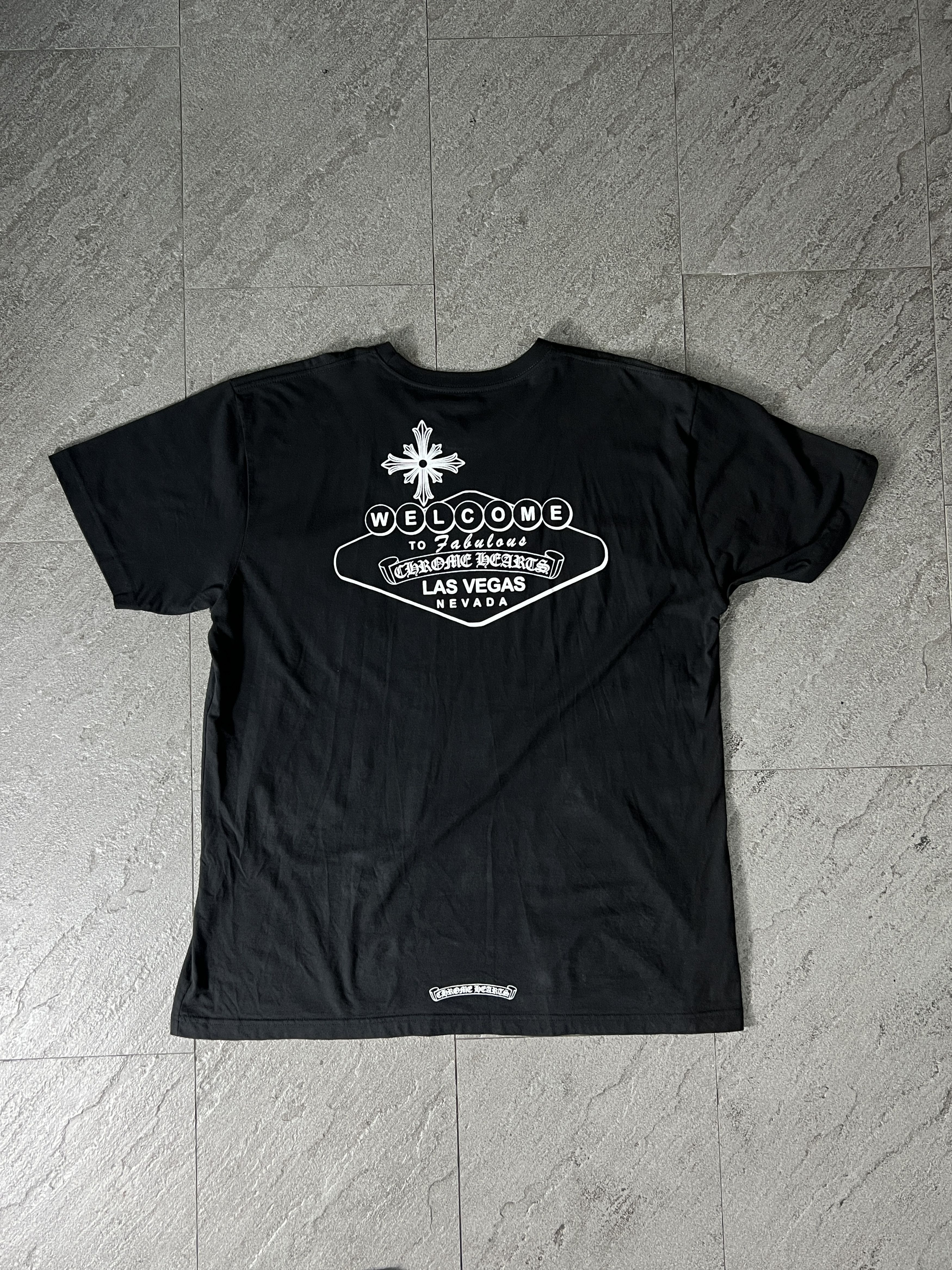 Chrome Hearts Chrome Hearts Las Vegas Tee Black XXL Size US XXL / EU 58 / 5 - 1 Thumbnail