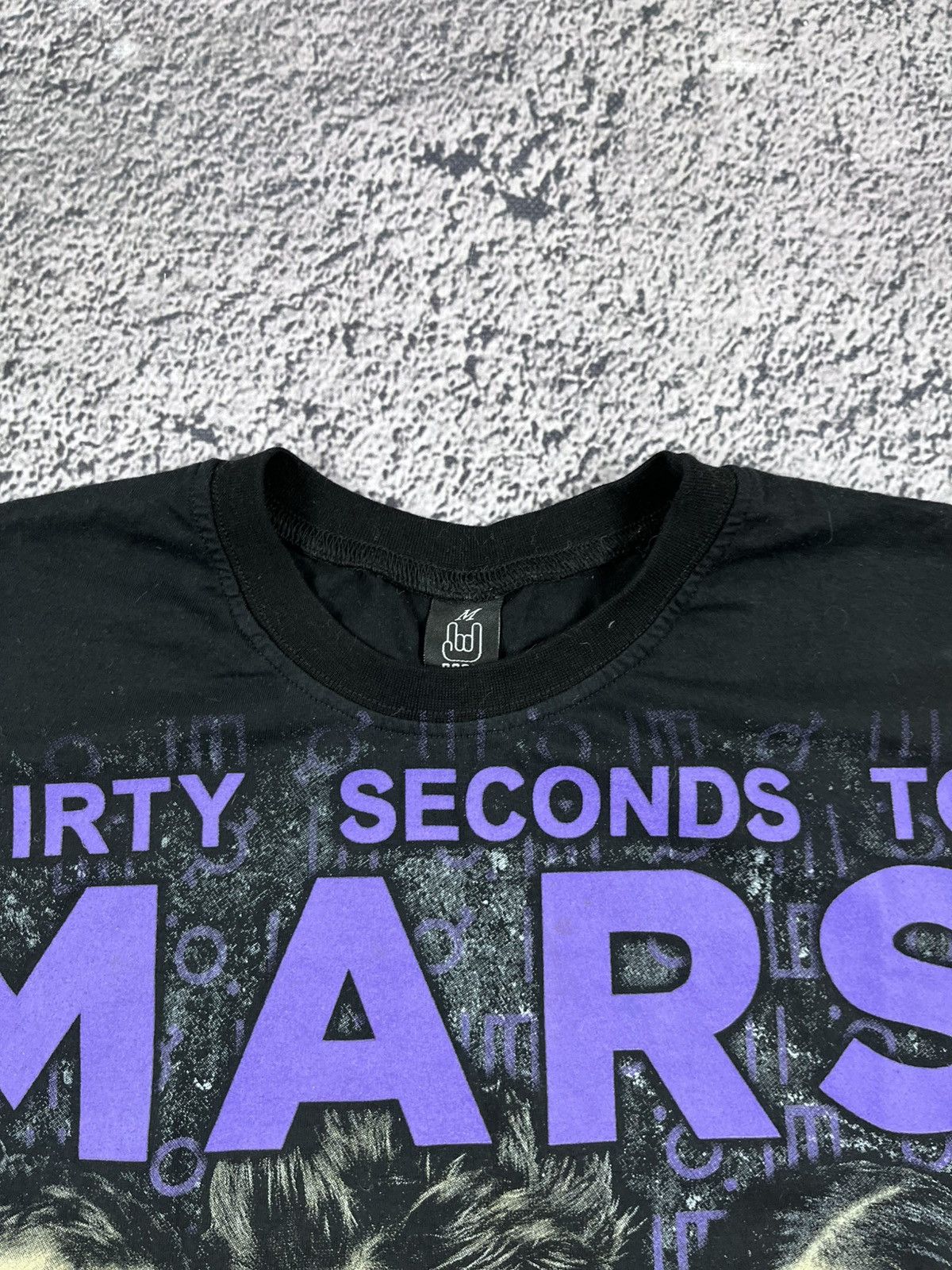 Band Tees Vintage Thirty Seconds To Mars Big Logo T-Shirt Size US M / EU 48-50 / 2 - 4 Thumbnail