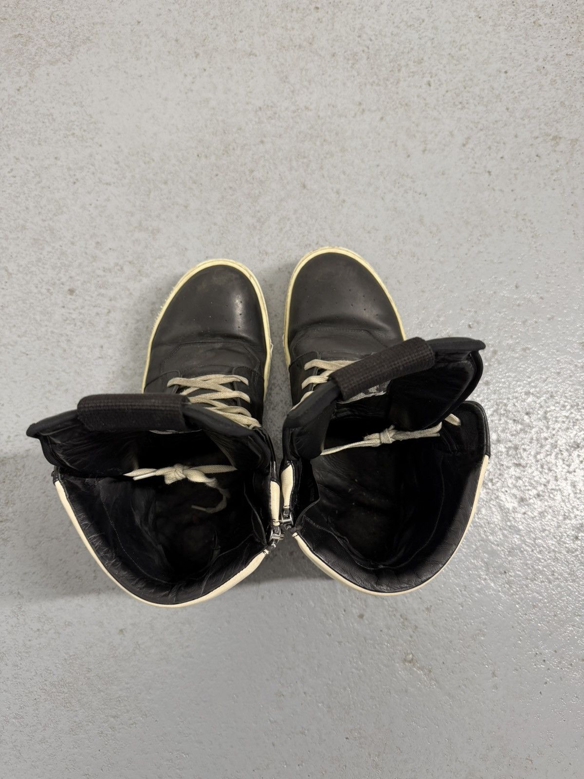 Rick Owens Rick Owens Geobasket Size US 12 / EU 45 - 3 Thumbnail