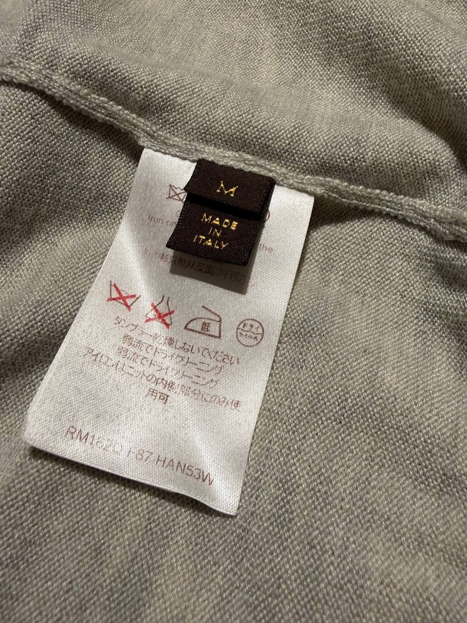 Louis Vuitton Louis Vuitton Kim Jones Era Grey Full-Zip Cardigan Size US M / EU 48-50 / 2 - 5 Thumbnail