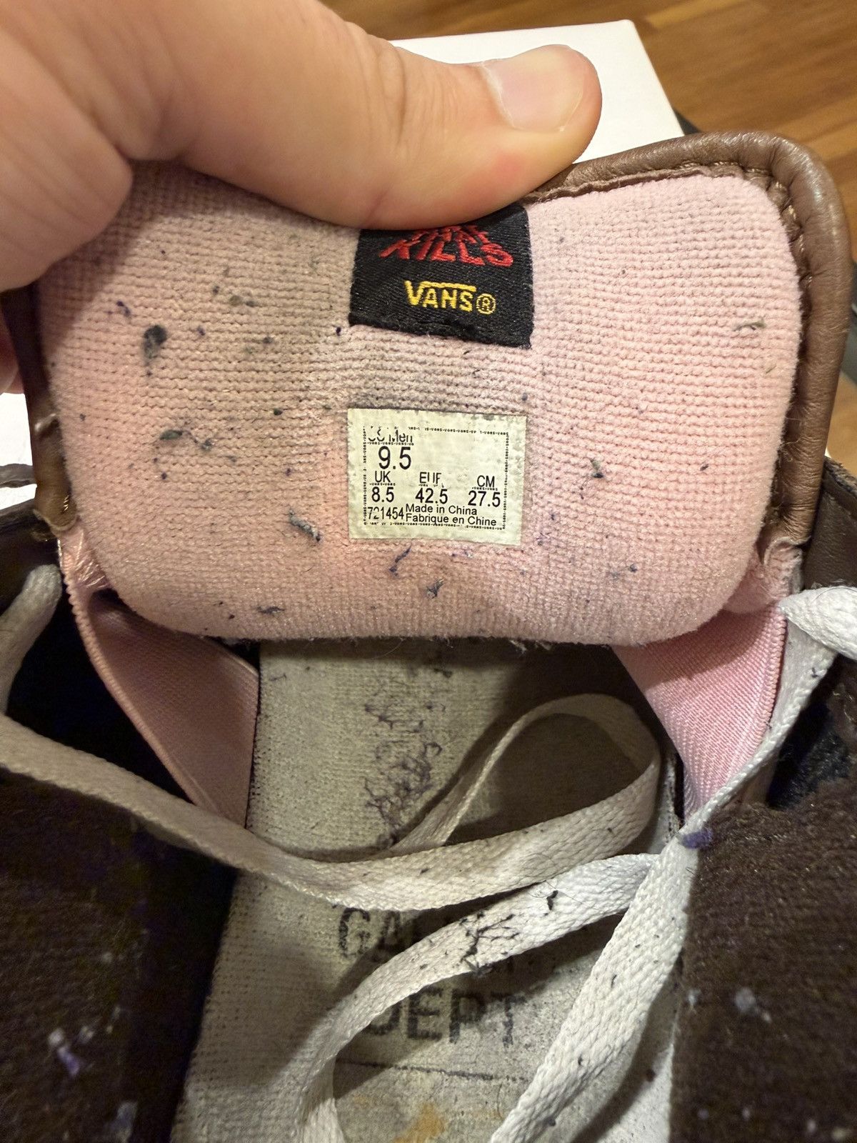 Gallery Dept. × Vans Gallery Dept x Vans Rowley XLT LX ‘Gallery Dept Neopolitan’ Size US 9.5 / EU 42-43 - 8 Thumbnail