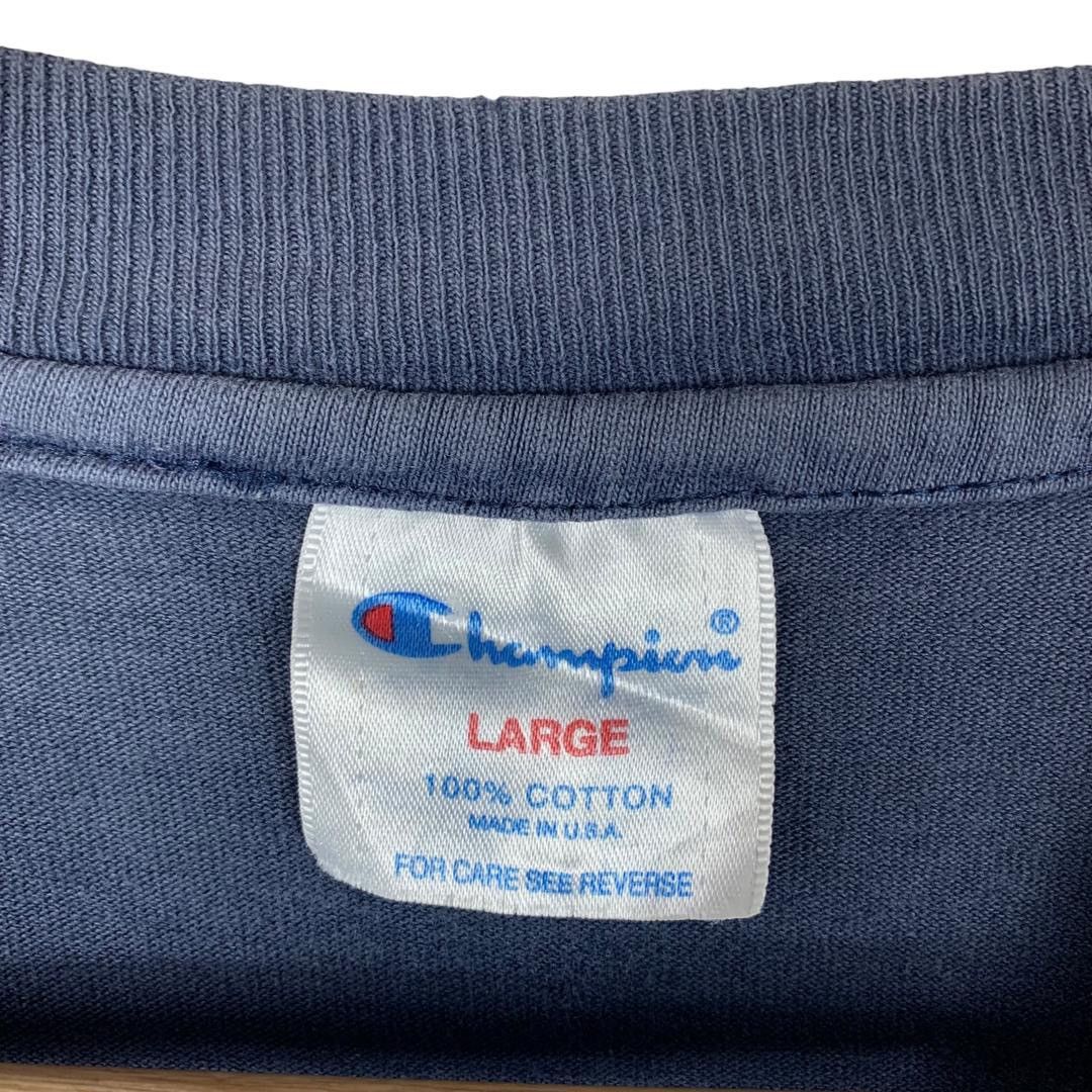 Champion Vintage CHAMPION big logo spellout tee Size US L / EU 52-54 / 3 - 3 Thumbnail