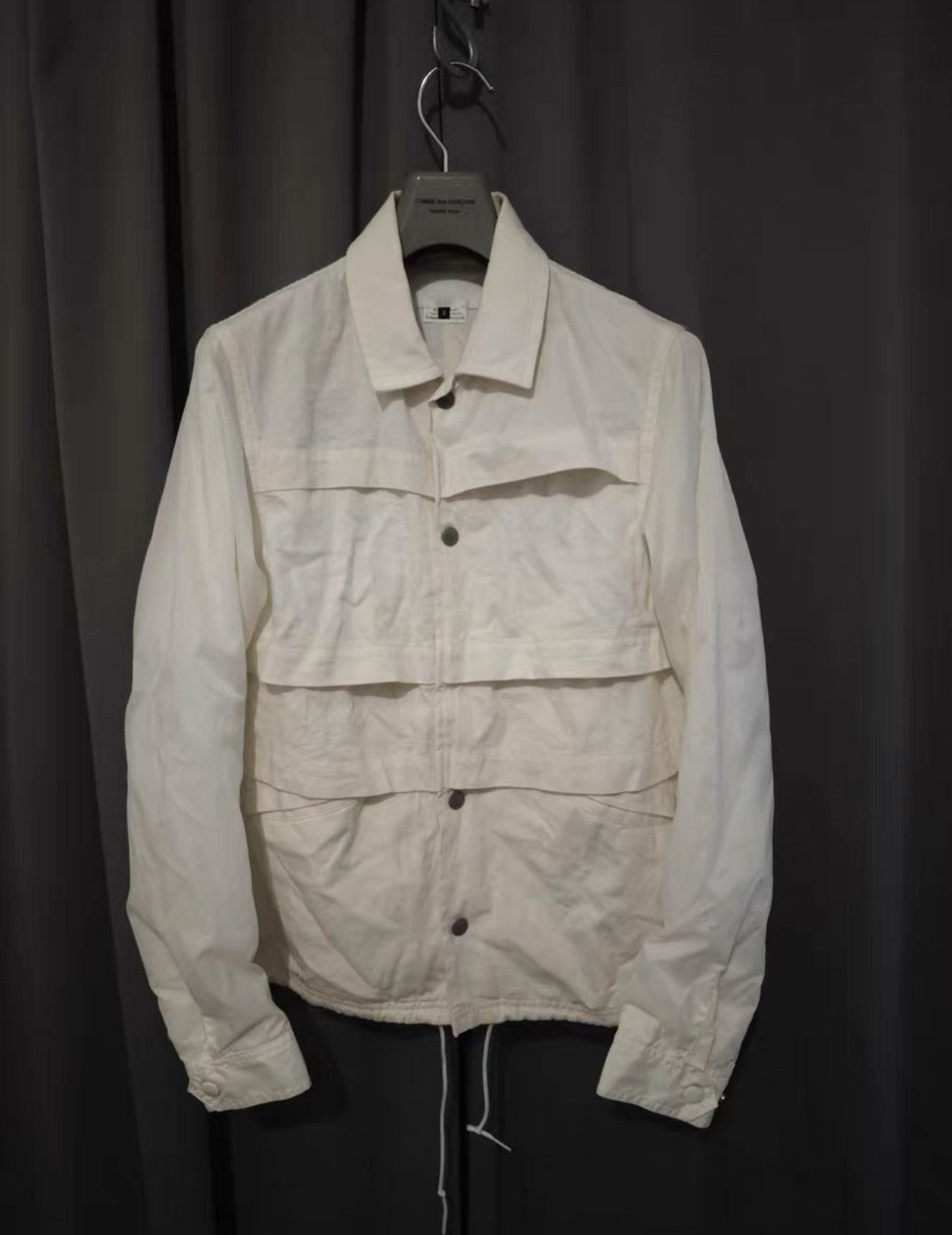 Comme des Garcons Comme des Garçons CDG Panel Pleated Jacket Size US S / EU 44-46 / 1 - 1 Thumbnail