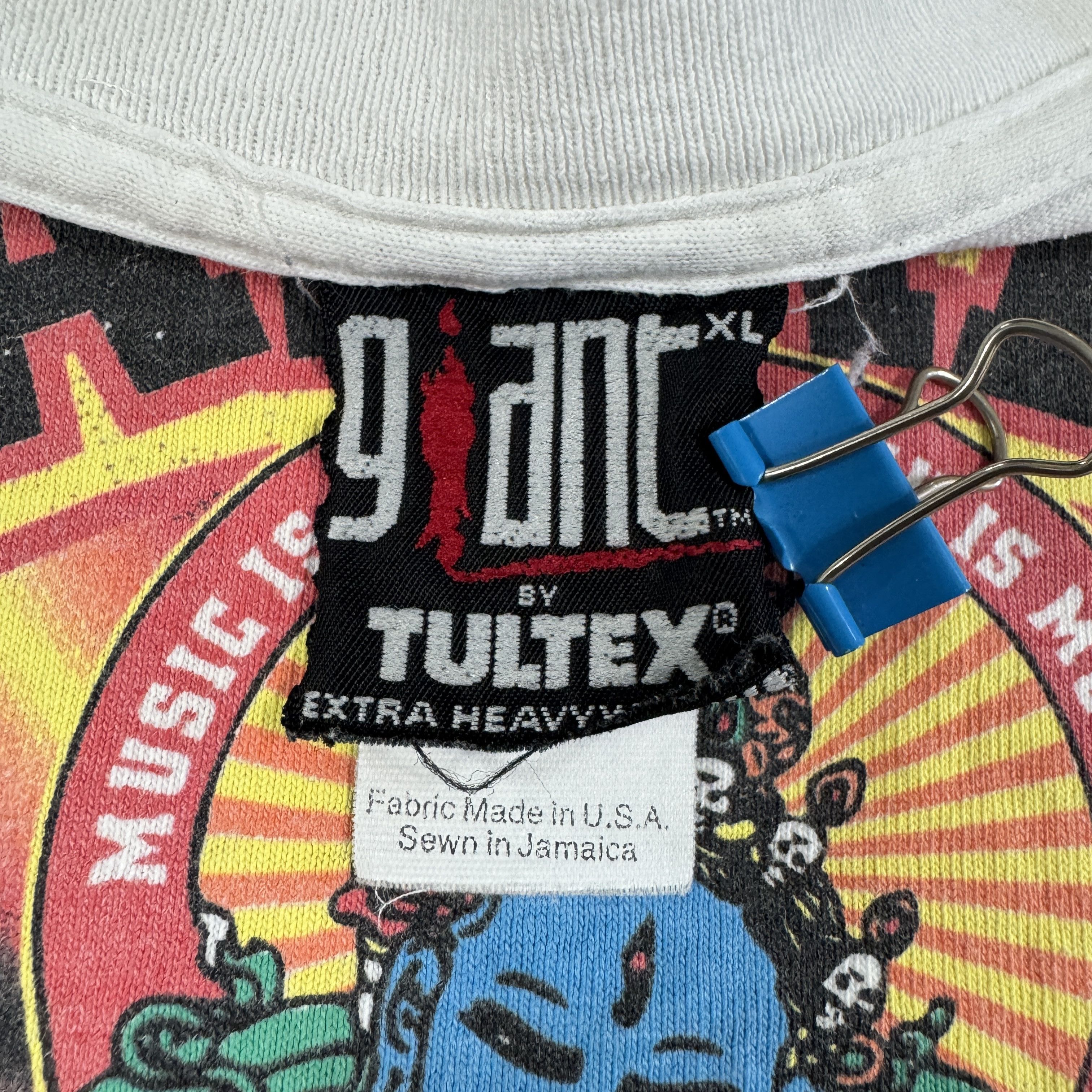 Band Tees Vintage 1995 Lollapalooza Shiva Shirt Size US XL / EU 56 / 4 - 9 Thumbnail