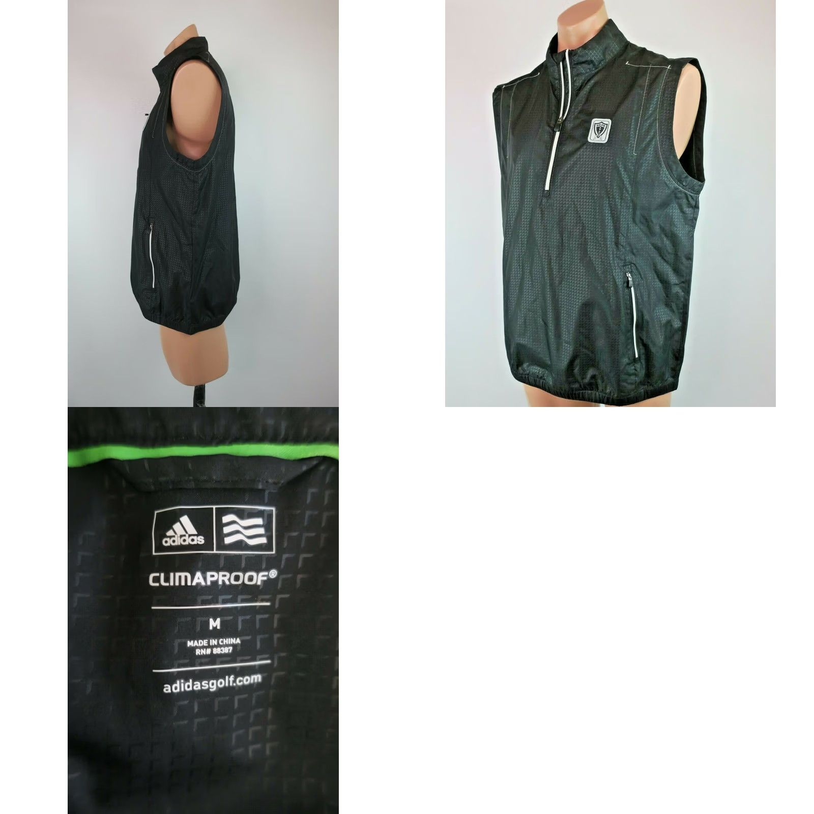 Adidas adidas San Diego Police SD PD SWAT Golf Vest Black Windbreaker COPS sz M Mens Vest Size US M / EU 48-50 / 2 - 8 Thumbnail