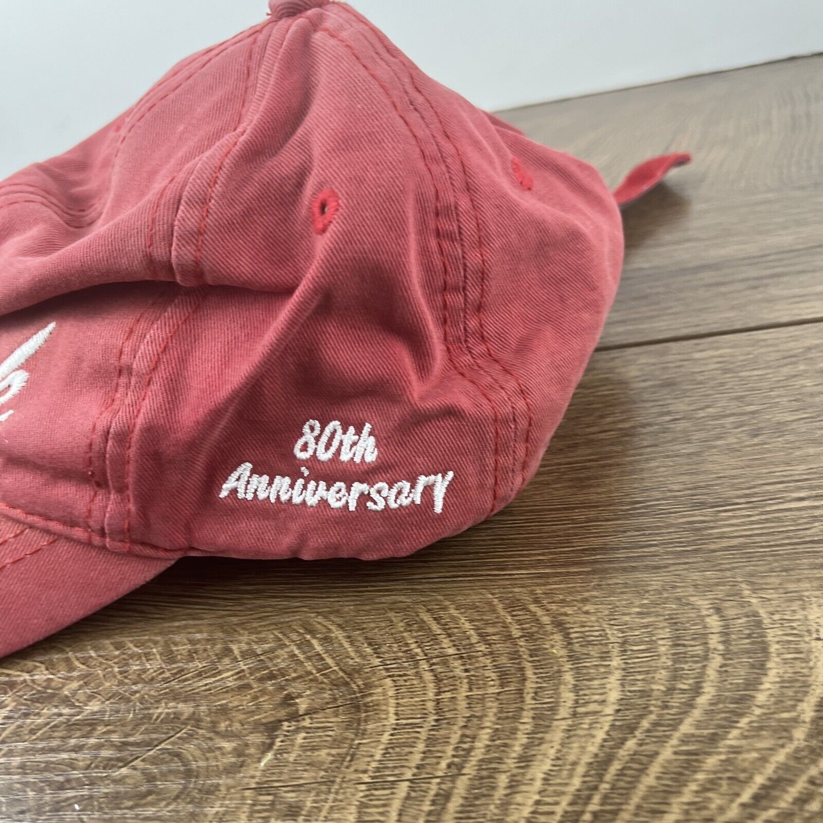 Other Beauerbrook Hat Red Hat Adjustable Adult Size Hat Cap Size ONE SIZE - 7 Thumbnail