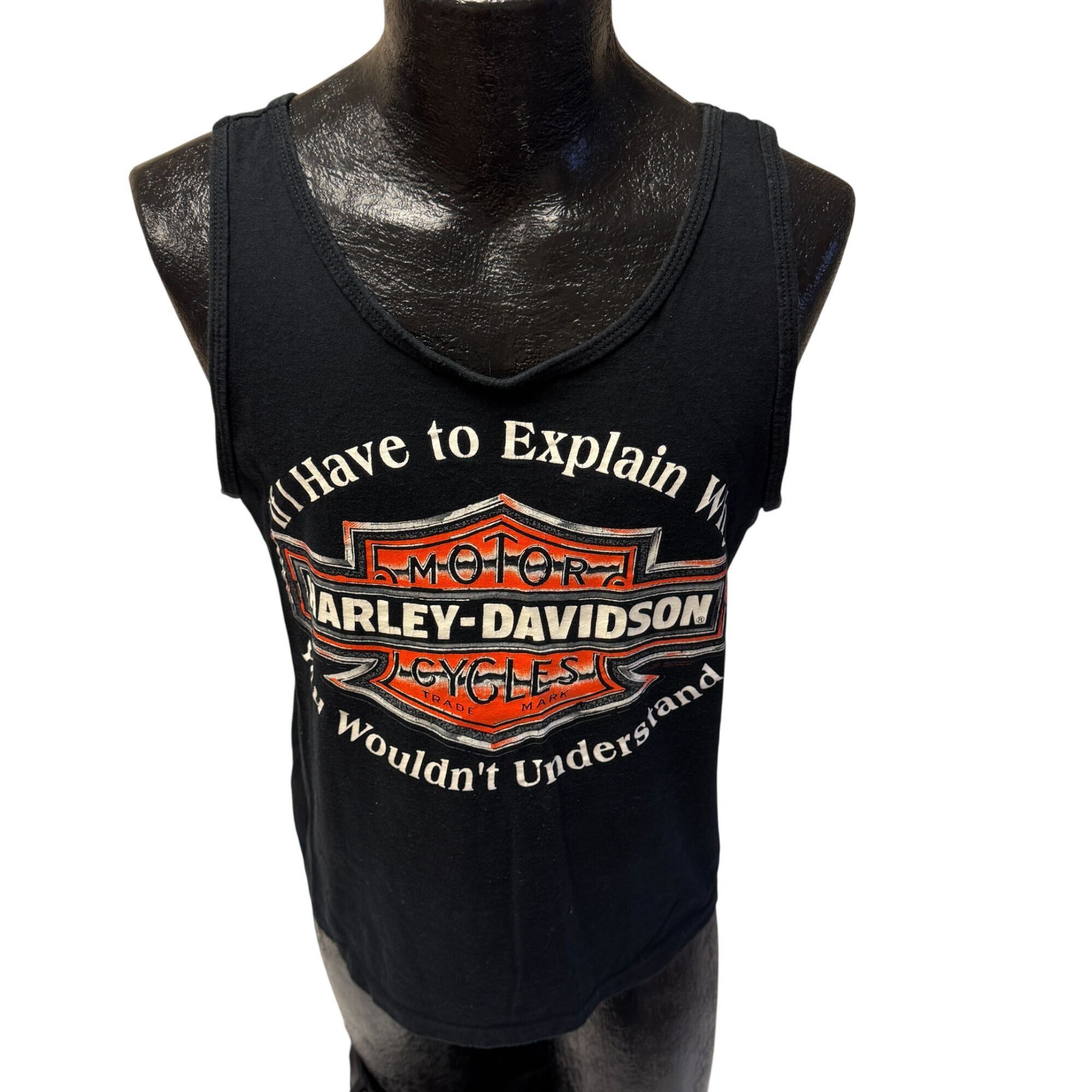 Harley Davidson NEW ORLEANS La Motorcycle Tank Top BOURBON St Muscle Shirt M Size US M / EU 48-50 / 2 - 9 Thumbnail