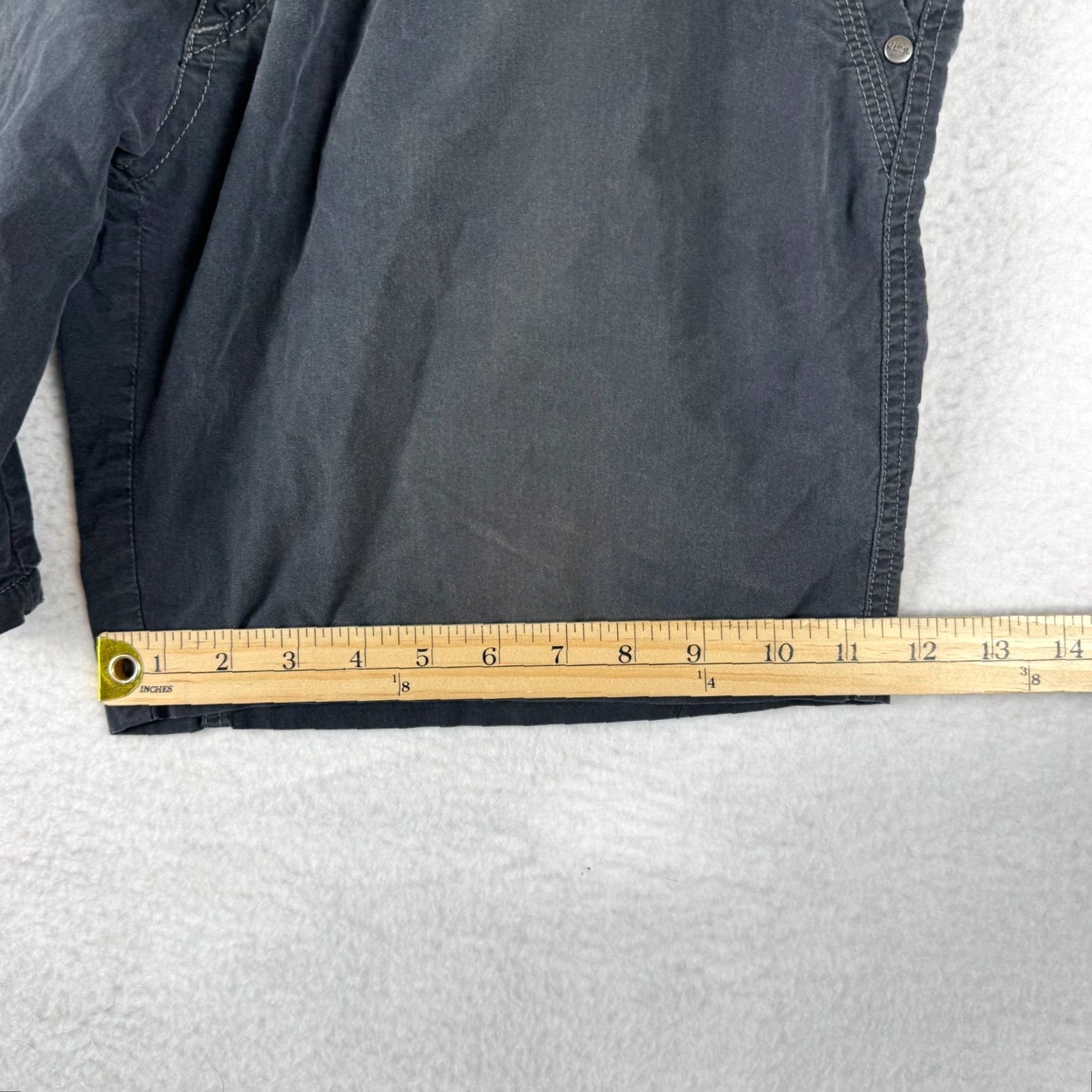 Vintage Kuhl Men's 34 Black Washed Outdoor Trail Hiking Shorts Gorp Lightweight Active Size US 34 / EU 50 - 6 Thumbnail