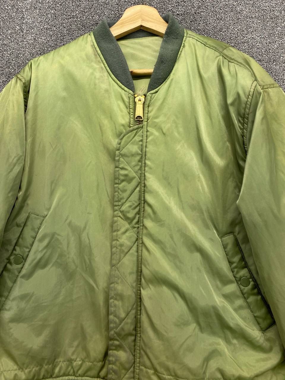 Japanese Brand Vintage Yokosuka Japan Eagle Printed Sukajan Bomber Jacket Size US L / EU 52-54 / 3 - 18 Thumbnail