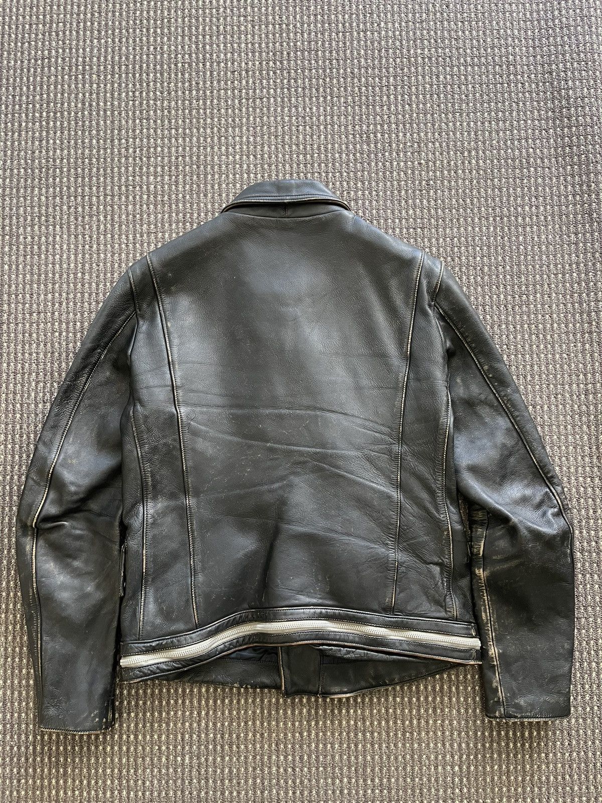 Undercover 14SS Distressed Leather Jacket Size US M / EU 48-50 / 2 - 2 Thumbnail