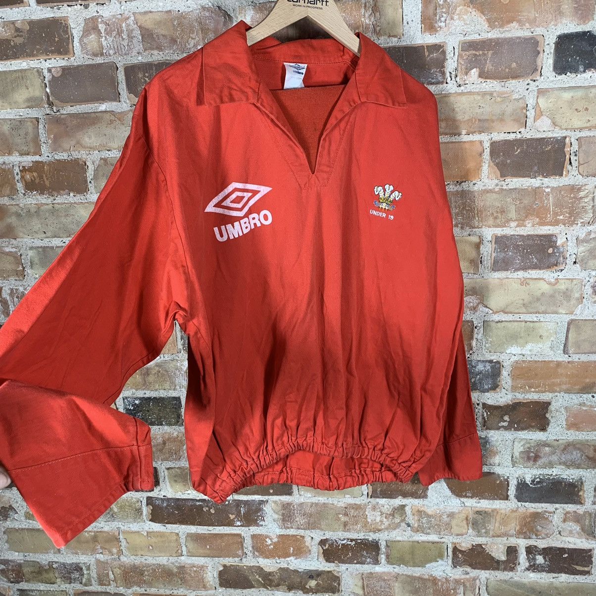 Umbro × Vintage VERY RARE UMBRO Vintage 90’s SOCCER DENIM SWEATSHIRT Size US XL / EU 56 / 4 - 4 Thumbnail