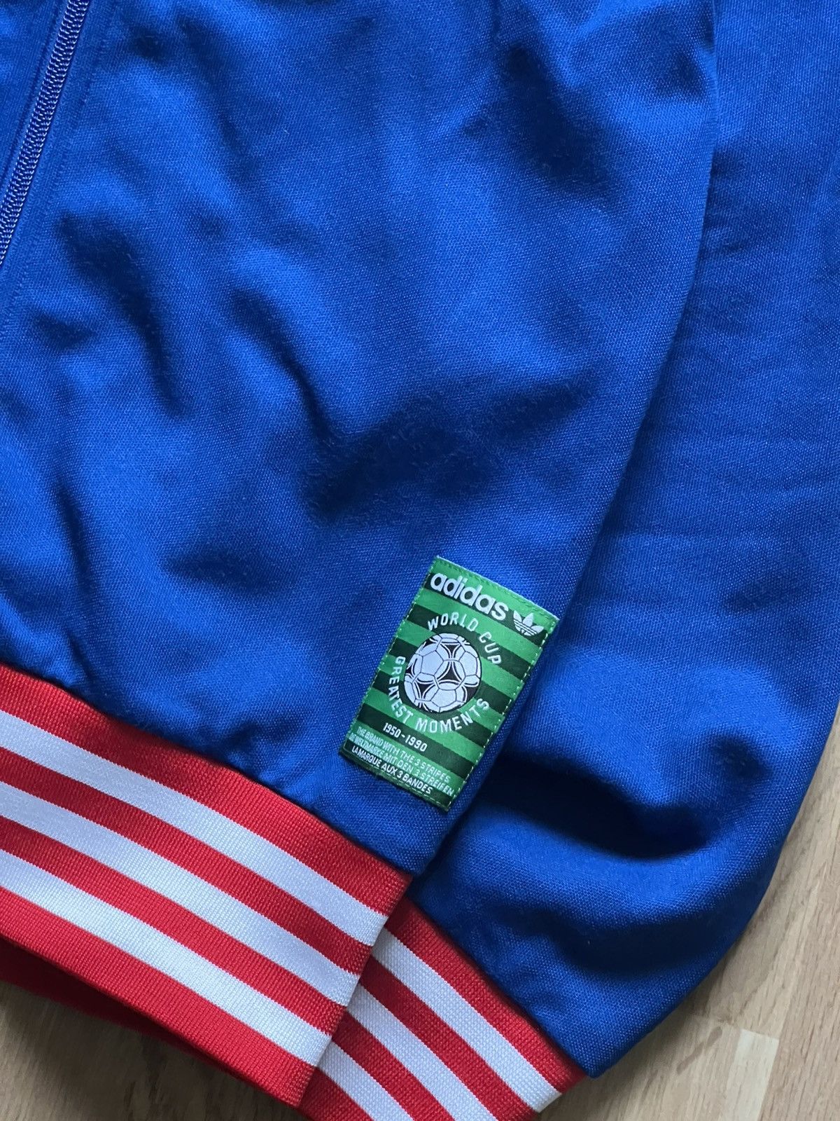 Adidas Adidas vintage track zip up jacket football England 1966 Size US M / EU 48-50 / 2 - 5 Thumbnail