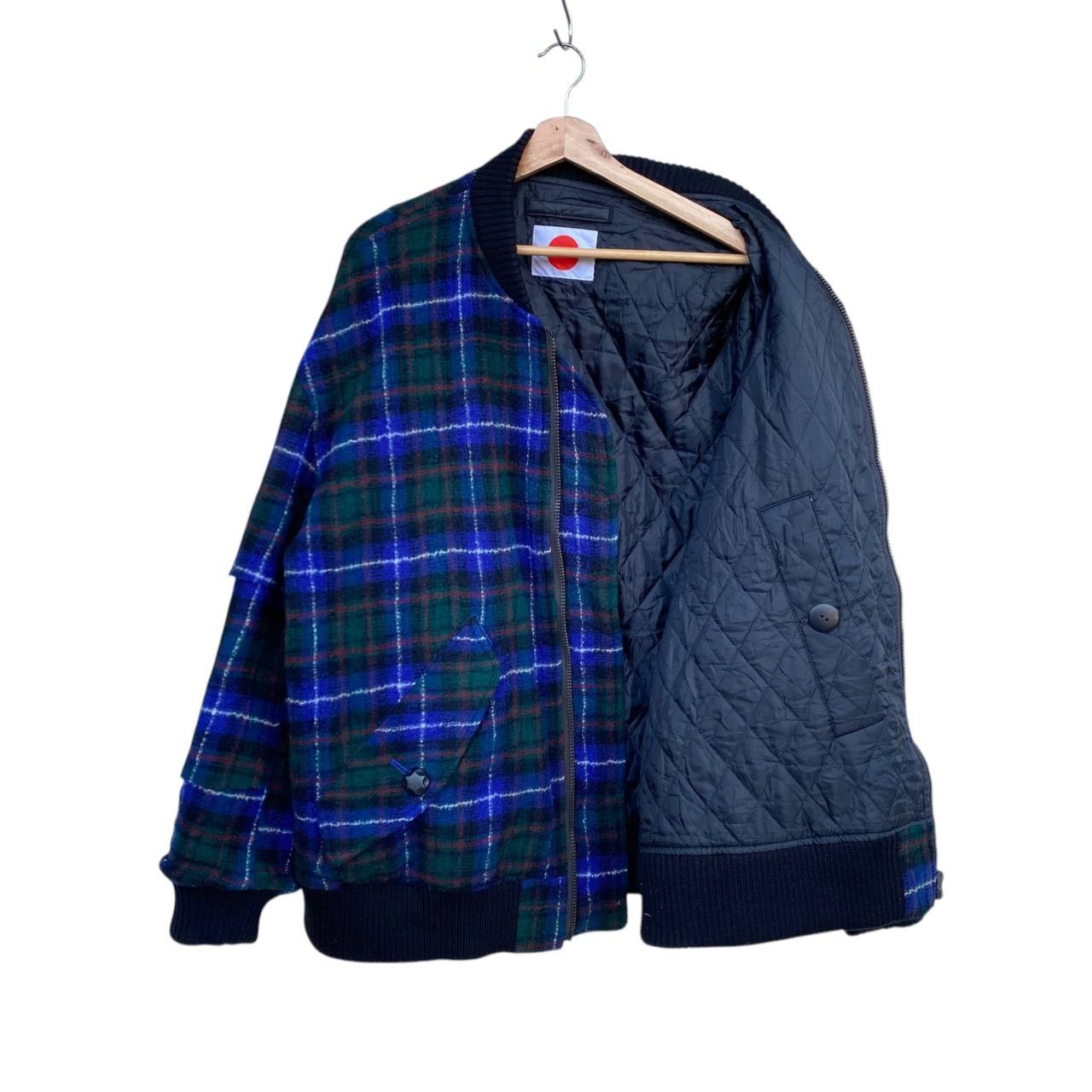 KIDILL KIDILL By HIRO(Hiroaki Sueyasu)Tartan Punk Oversized Bomber Size US XL / EU 56 / 4 - 7 Thumbnail