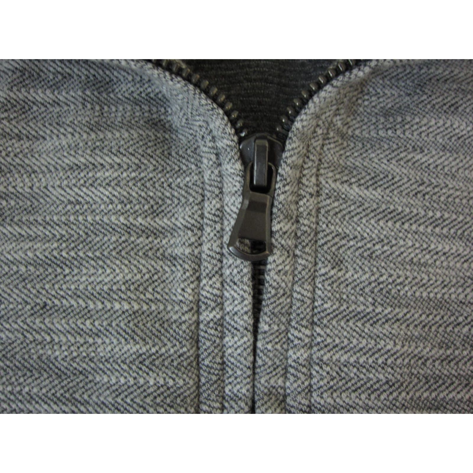 Bonobos Bonobos Sweater Mens Adult Medium Gray Full Zip Up Cotton Polyester Fleece Slim Knit High Neck Casual Fall Winter M Size US M / EU 48-50 / 2 - 3 Thumbnail