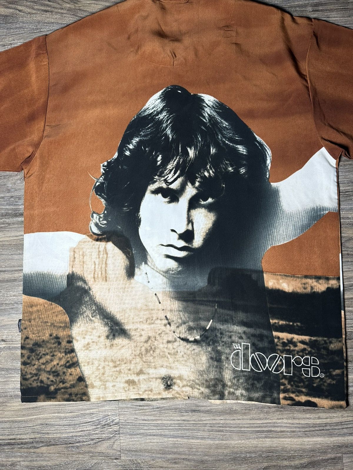 Other Vintage Dragonfly Mens 2001 Jim Morrison The Doors Shirt Size US XL / EU 56 / 4 - 3 Thumbnail