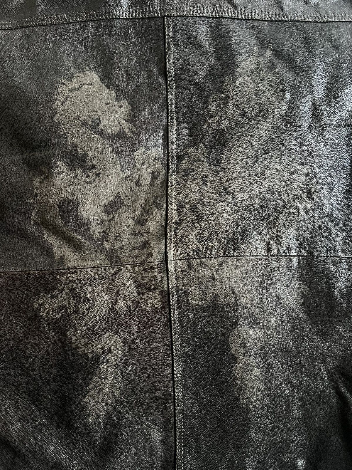 Hugo Boss Hugo Boss Orange Label “Dragon” Leather Jacket Size US XL / EU 56 / 4 - 4 Thumbnail