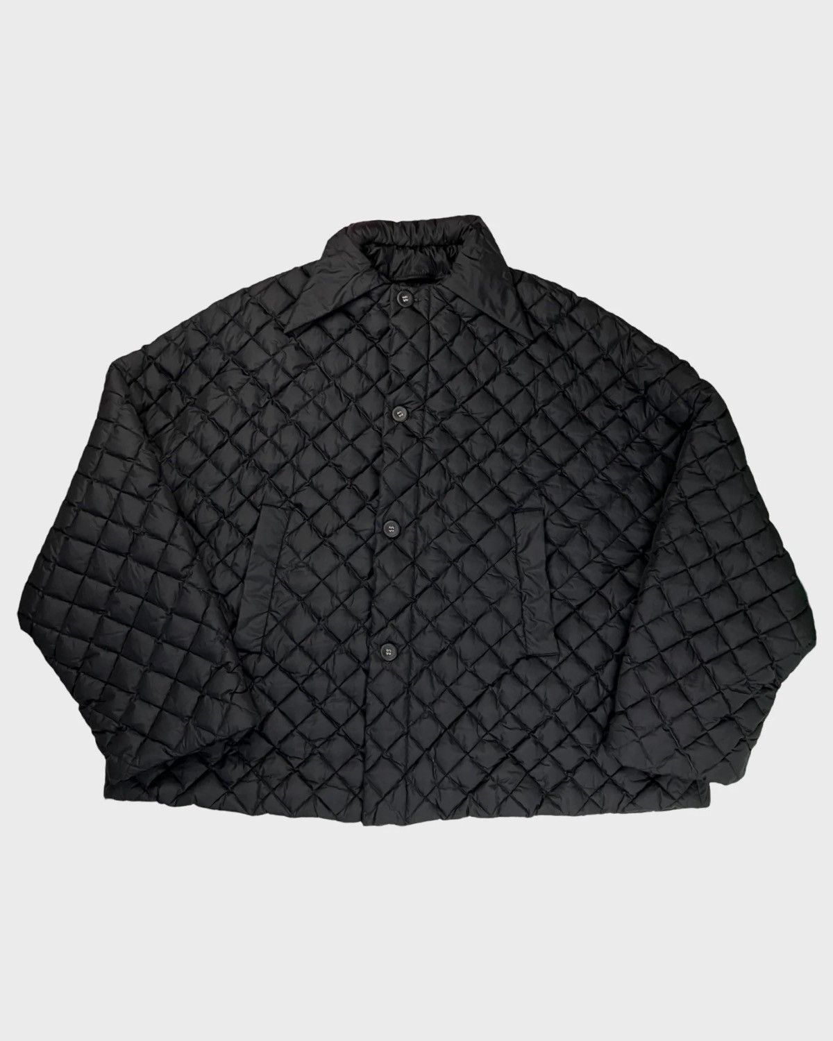 Raf Simons RAF SIMONS AW21 QUILTED PADDED RUNWAY JACKET BLACK SZ:2 Size US XXL / EU 58 / 5 - 1 Thumbnail