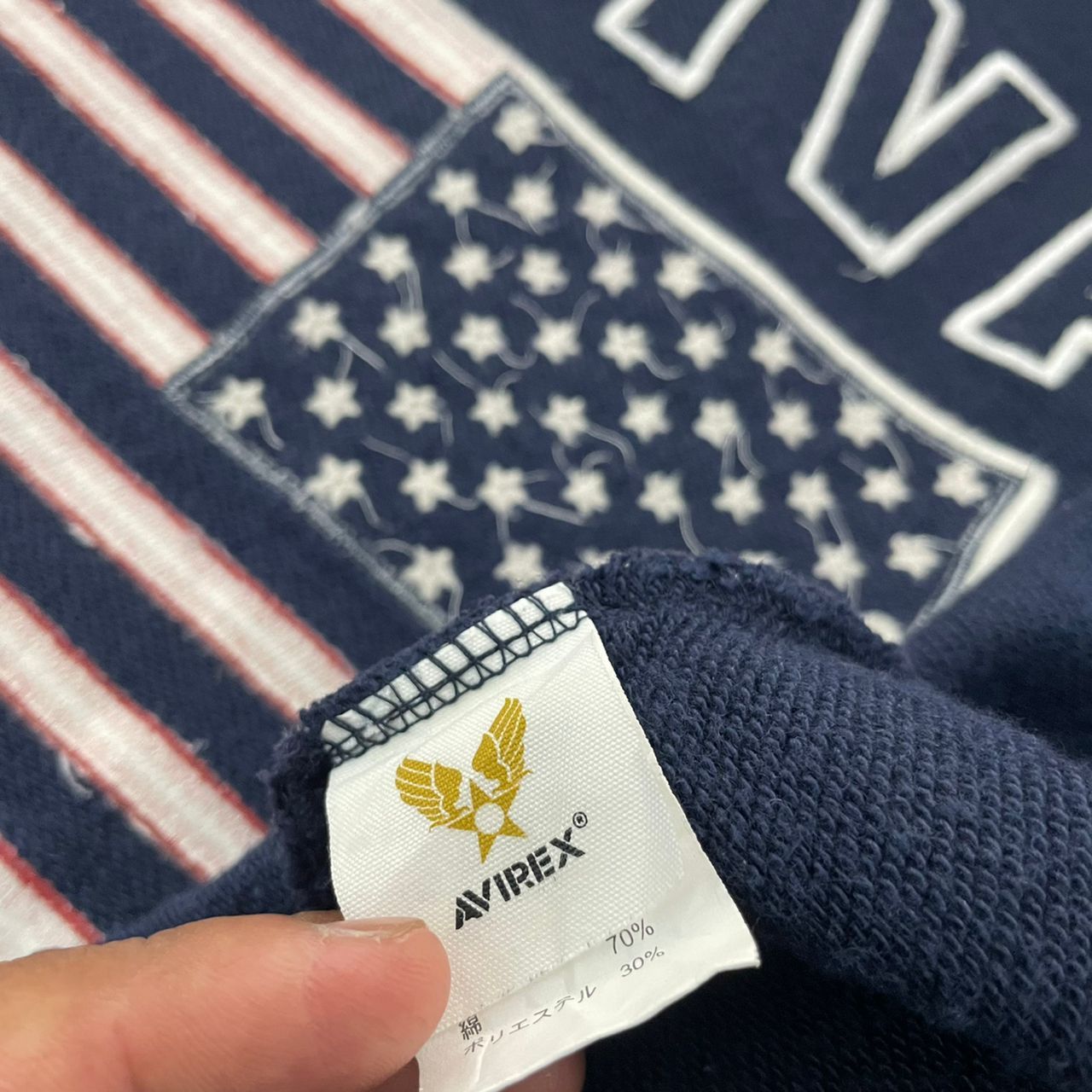 Avirex Vintage Avirex Military Style Backhit Sweatshirt Size US XL / EU 56 / 4 - 12 Thumbnail