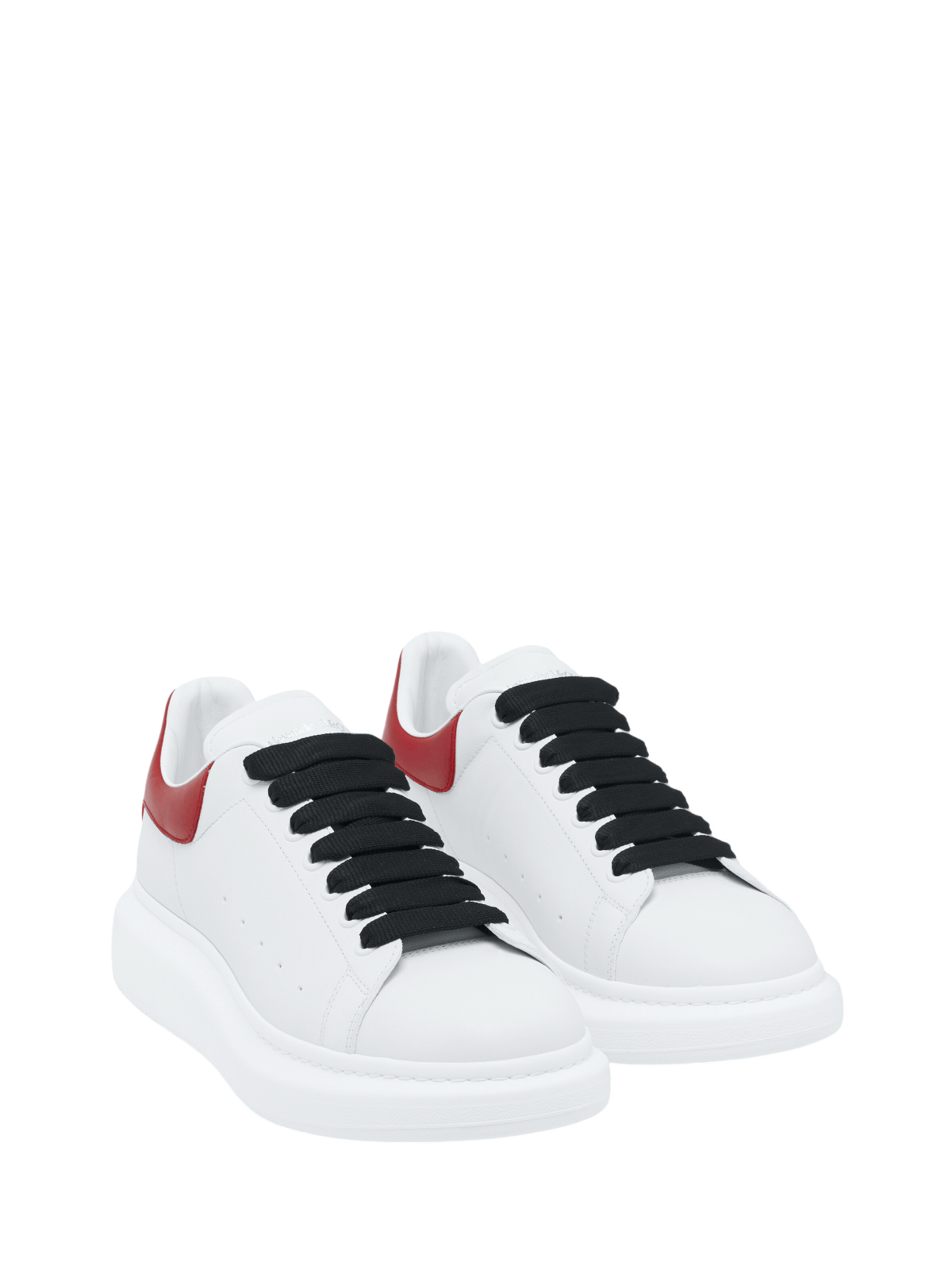 Alexander McQueen ALEXANDER MCQUEEN Oversized Men's Wht/Red Sneakers Size US 9.5 / EU 42-43 - 3 Thumbnail
