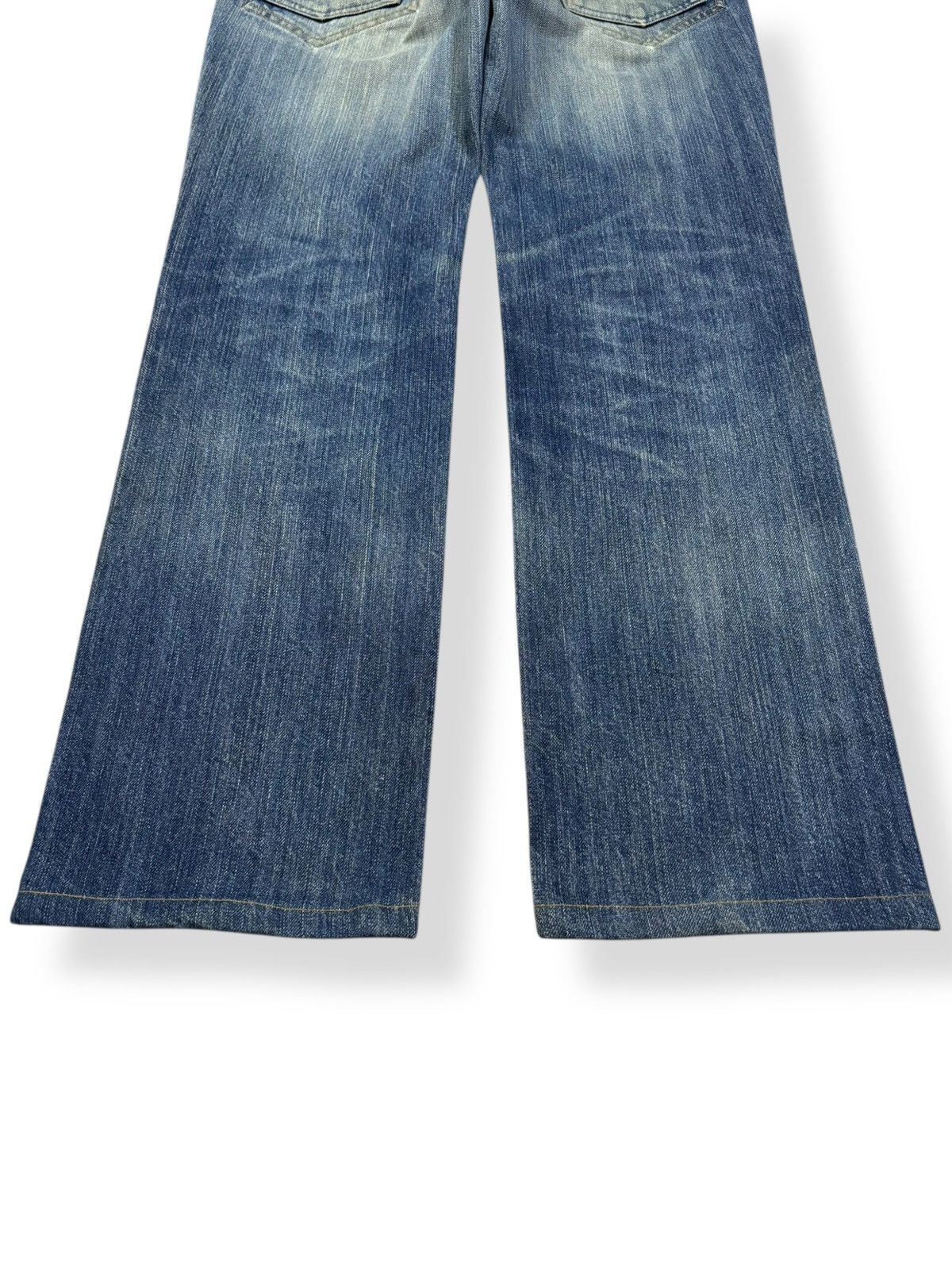 Studio D'Artisan Vintage Studio D’Artisan Studded Distressed Punk Jeans Size US 32 / EU 48 - 14 Thumbnail
