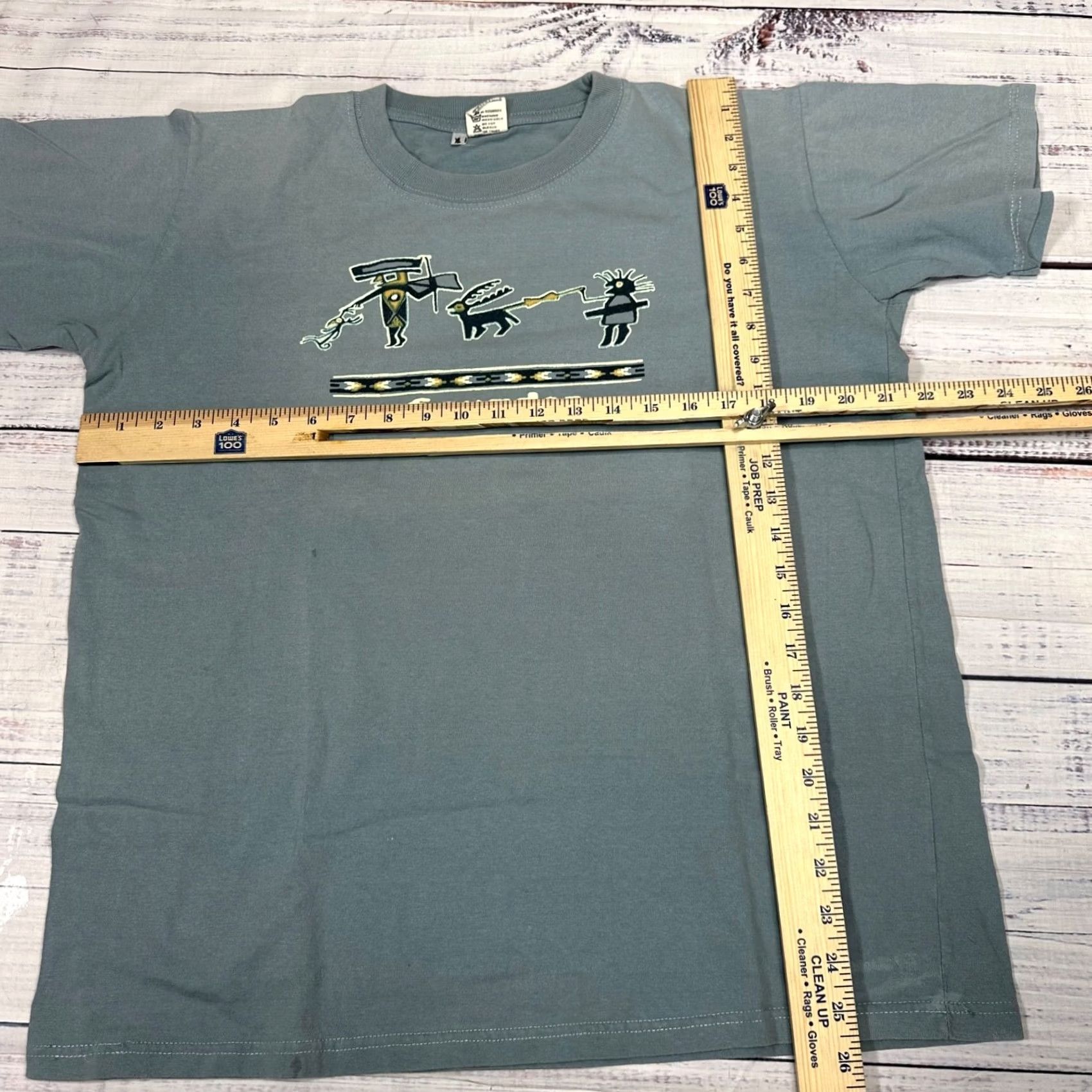 Vintage VINTAGE Selva T-Shirts Womens Ecuador Graphic Tee XL Green Cotton Short Sleeve Size XL / US 12-14 / IT 48-50 - 2 Thumbnail
