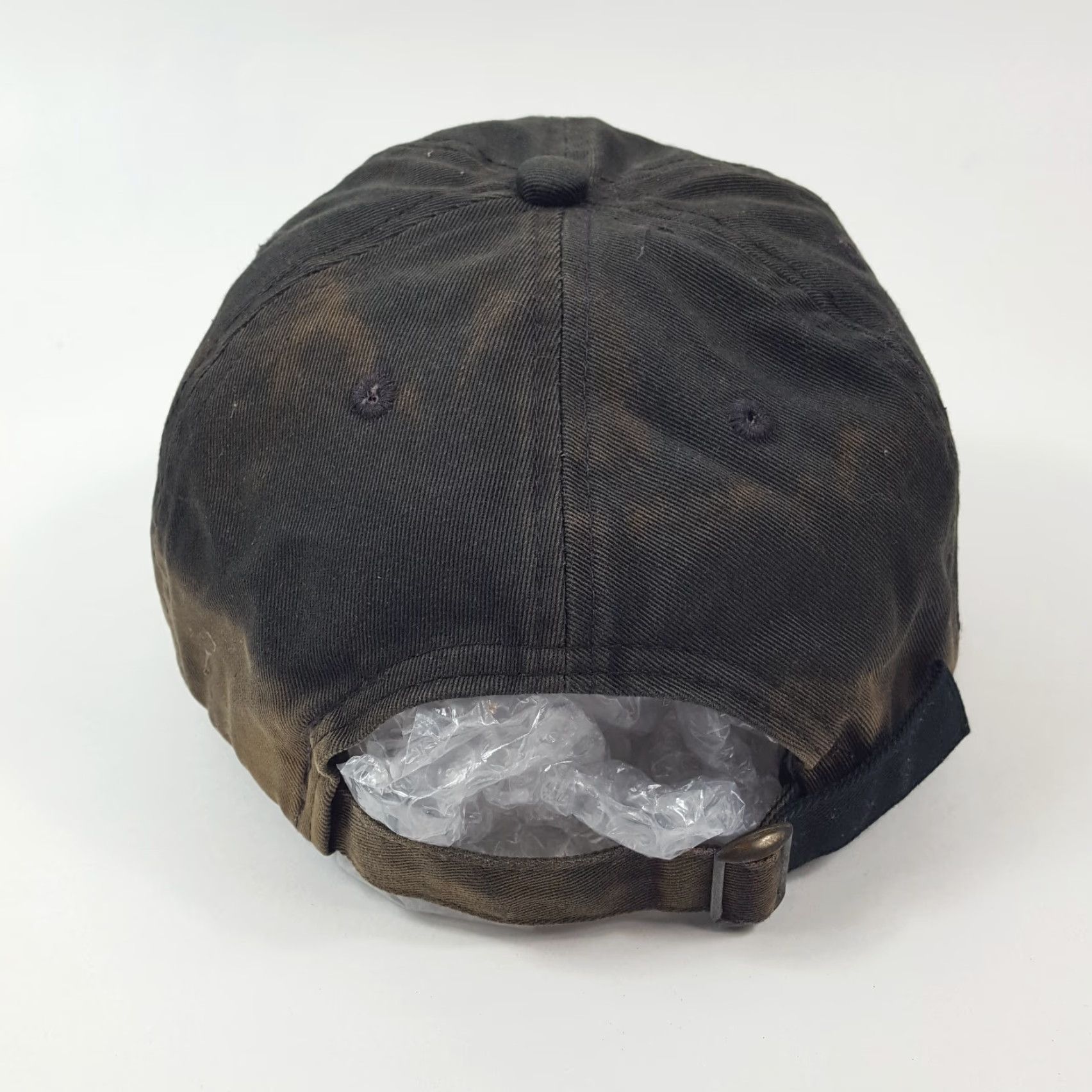 Ariat VINTAGE Ariat Baseball Cap Sun Faded Workwear Snapback Adjustable Black One Size Men Hat 90s Grunge USA 00s Workwear Baseball Mens Size ONE SIZE - 7 Thumbnail
