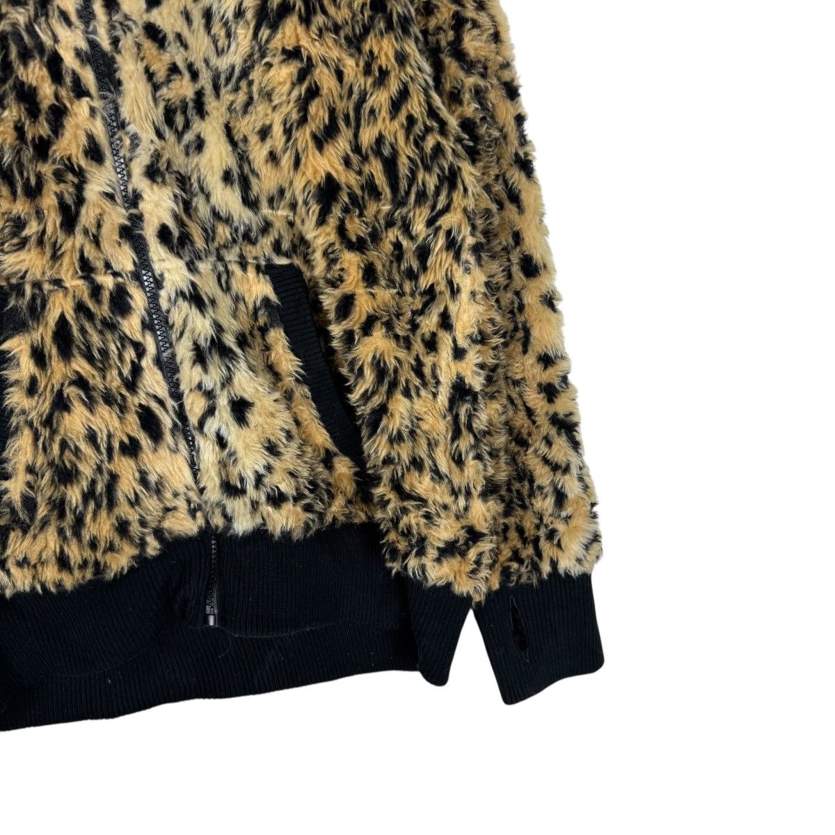 Issey Miyake 🌟SLIPPIN & SLIDIN LEOPARD HOODIE ZIP JACKET Size L / US 10 / IT 46 - 7 Thumbnail