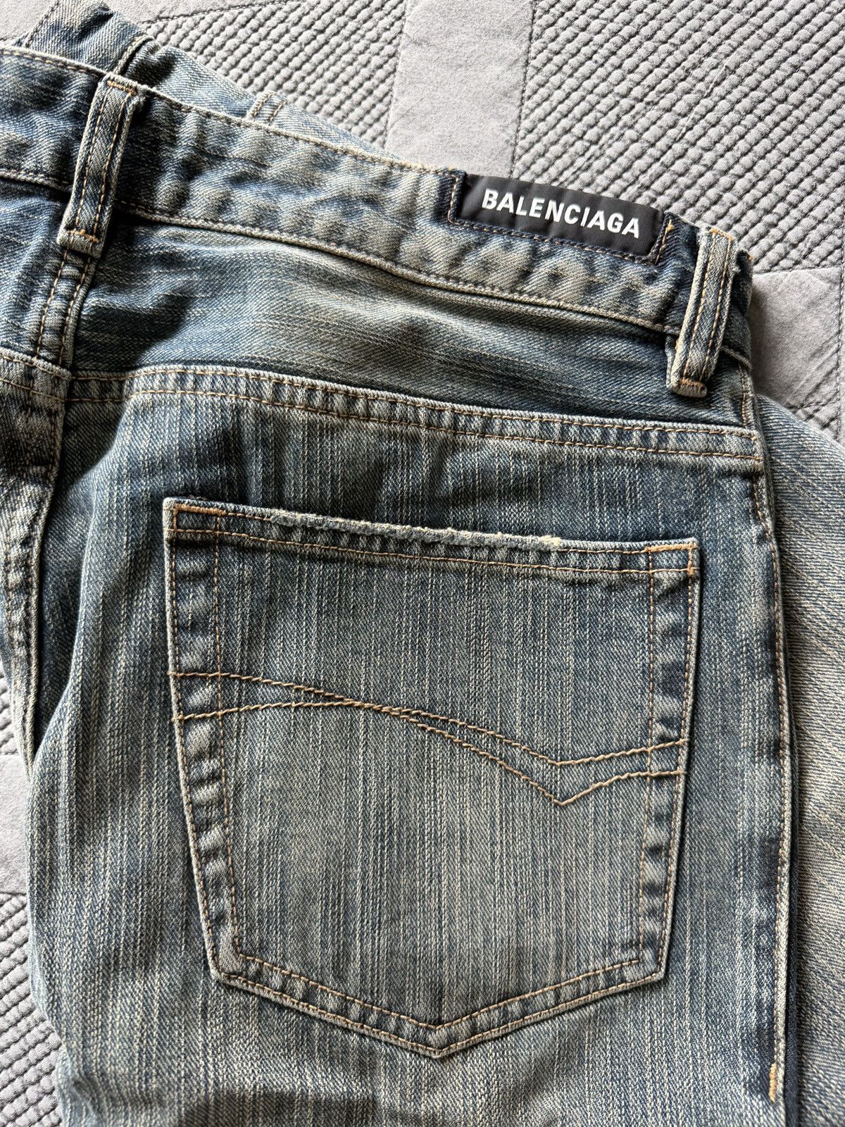 Balenciaga Balenciaga Flare Denim Size US 34 / EU 50 - 3 Thumbnail