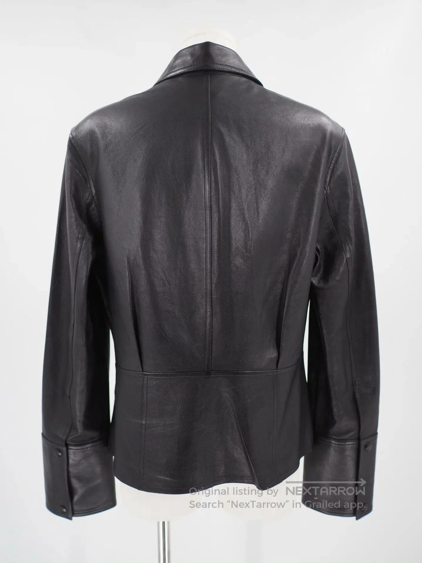 Helmut Lang Helmut Lang FW23 Sheep Leather Shirt Jacket. Size M / US 6-8 / IT 42-44 - 6 Thumbnail