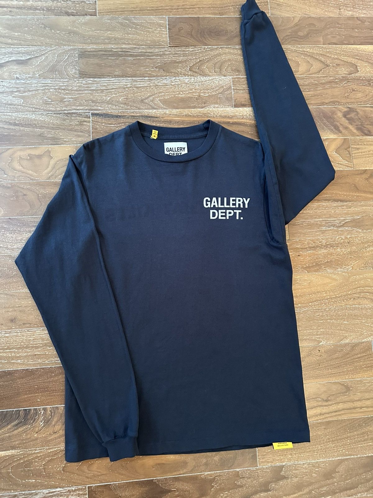 GALLERY DEPT. ART THAT KILLS 長袖 Tシャツ Gallery Dept. Art That Kills Logo T-Shirt Yellow Men's