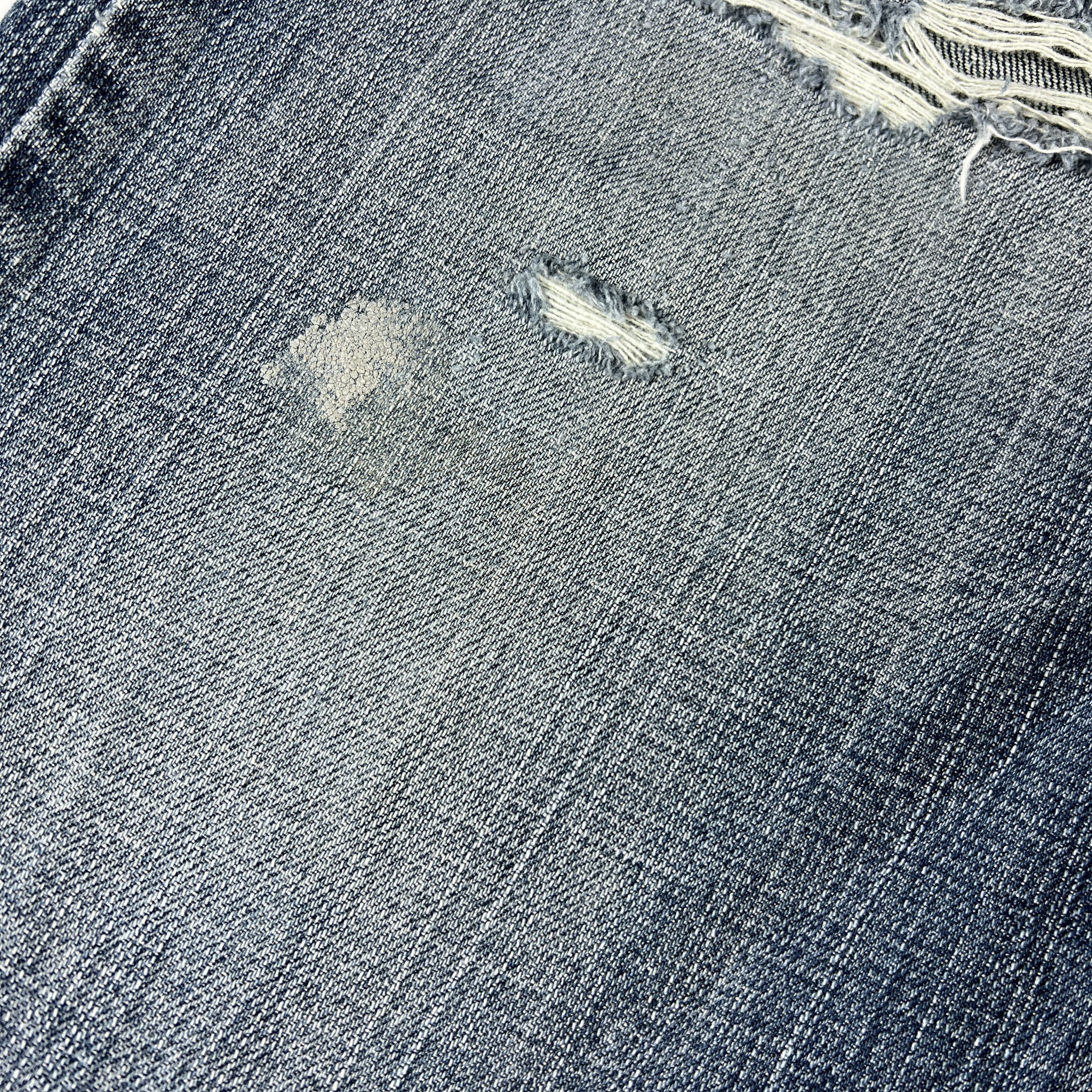 Levi's Y2K Levi's Jeans 559 Relaxed Straight Blue Thrashed Denim Size US 34 / EU 50 - 2 Thumbnail