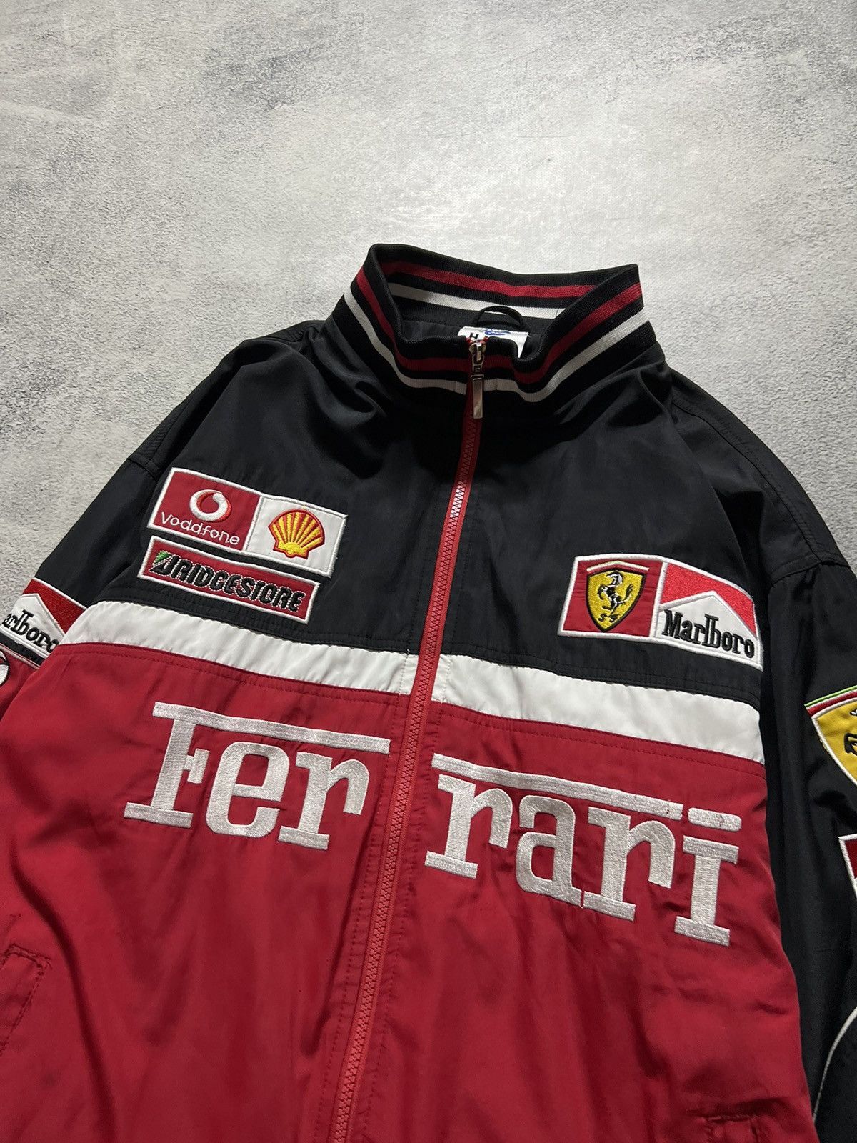 Marlboro Vintage Y2k Ferrari Marlboro ️ Racing Jacket 90’s | Grailed