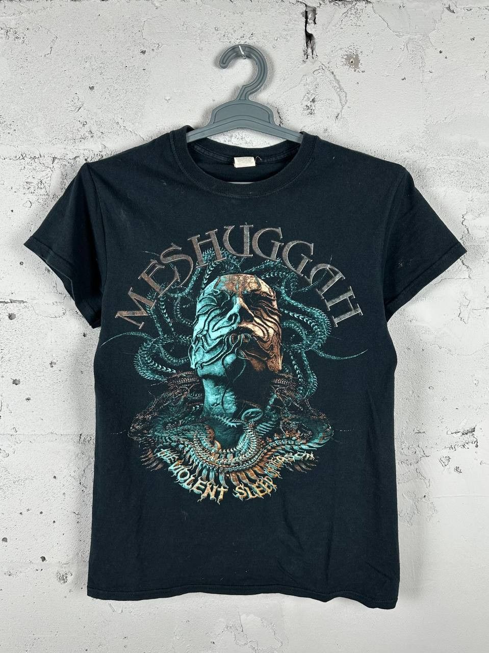 Band Tees × Vintage Vintage Meshuggah The Violent Sleep Band T Shirt Size US S / EU 44-46 / 1 - 1 Thumbnail