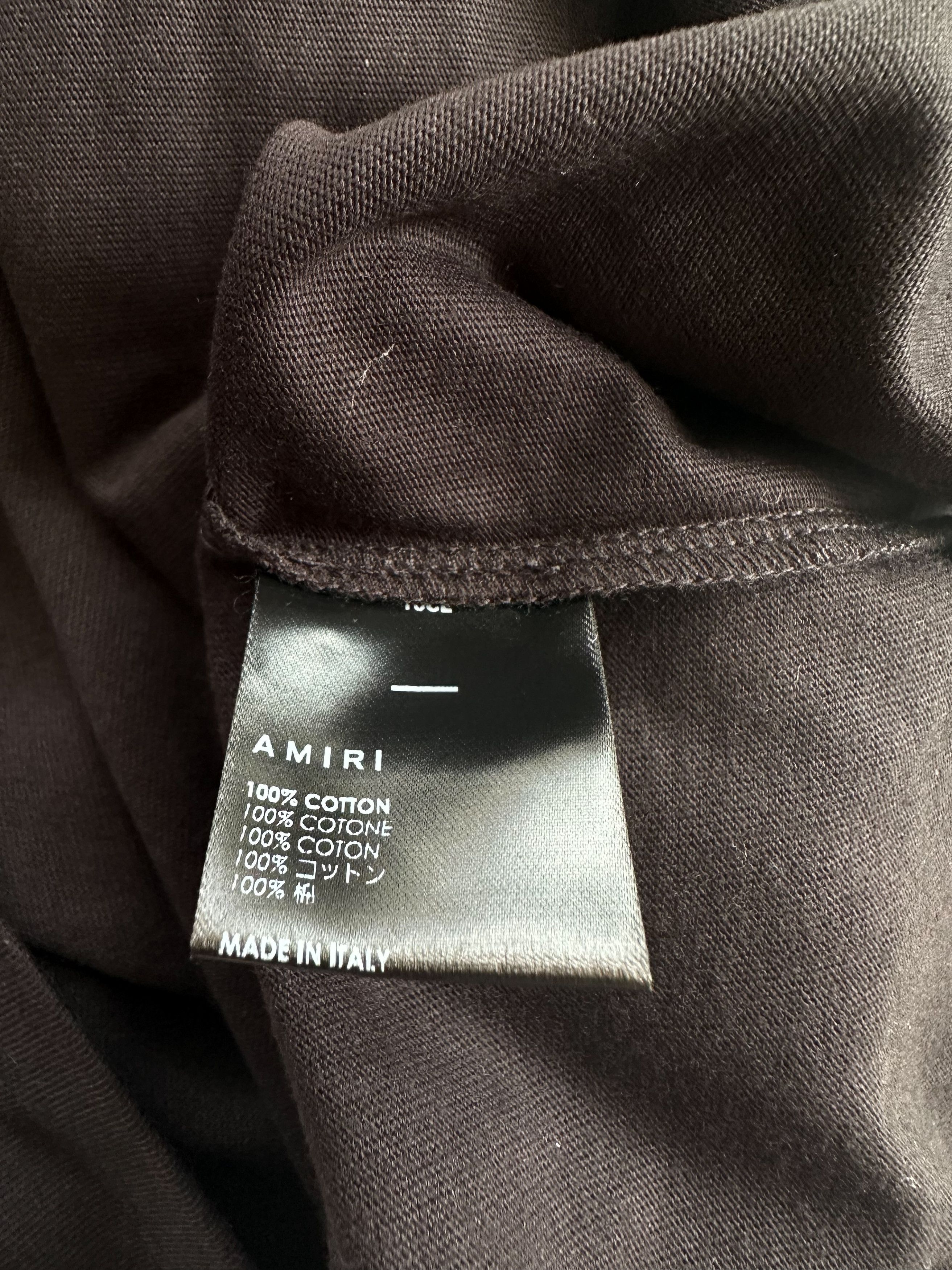 Amiri Amiri Black Multicolor MA Drip Logo T-Shirt Size US XS / EU 42 / 0 - 4 Thumbnail