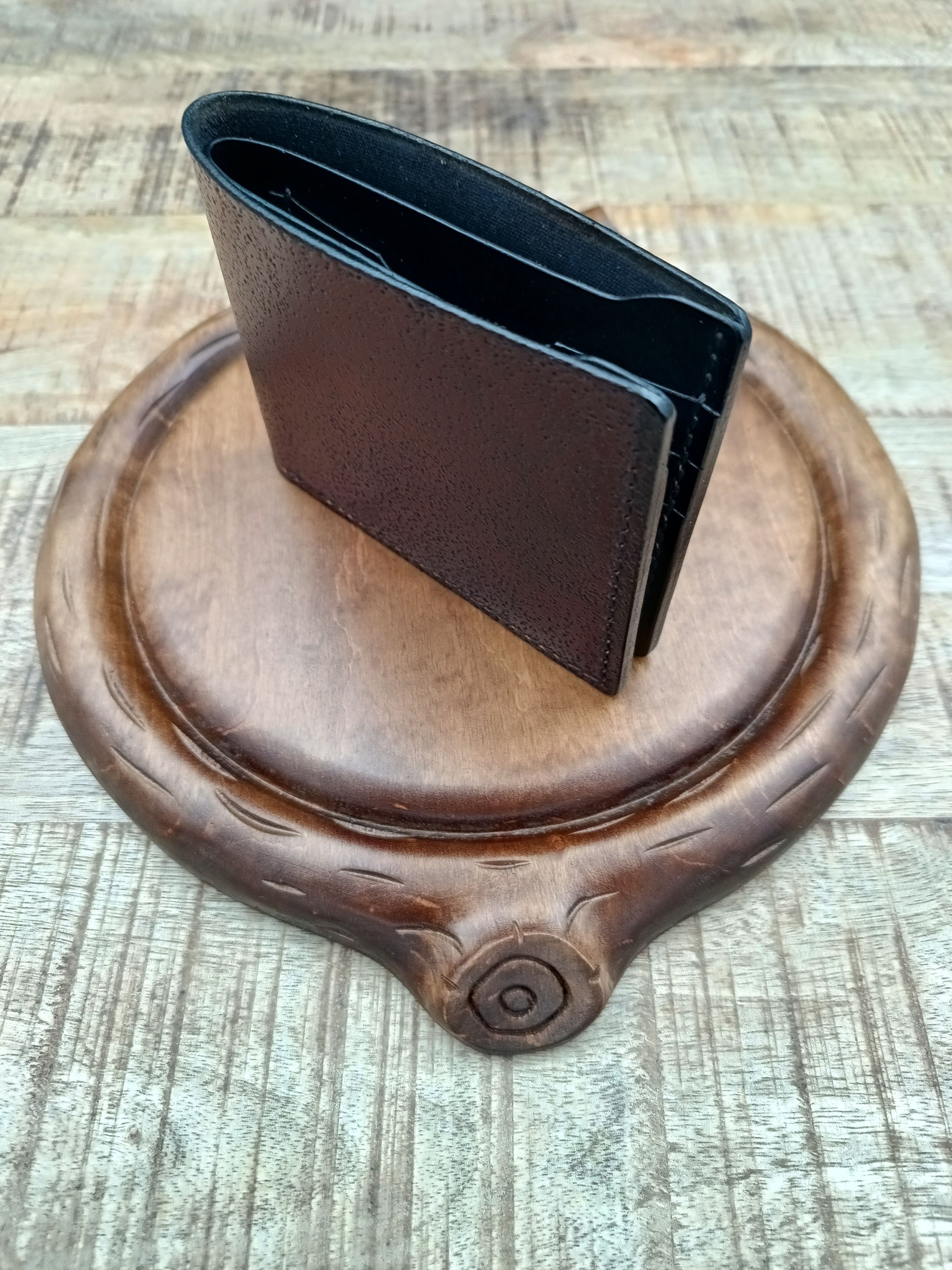 Other Handmade top grain leather wallet cardholder Size ONE SIZE - 8 Thumbnail