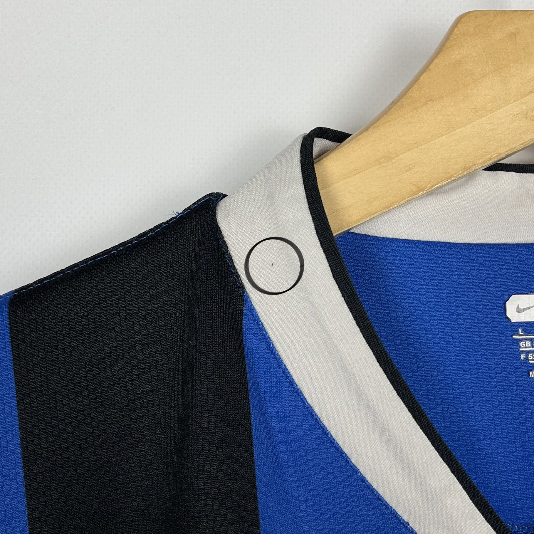 Nike Vintage Nike Inter Milan Home Soccer Jersey 2006/2007 Size US L / EU 52-54 / 3 - 16 Thumbnail