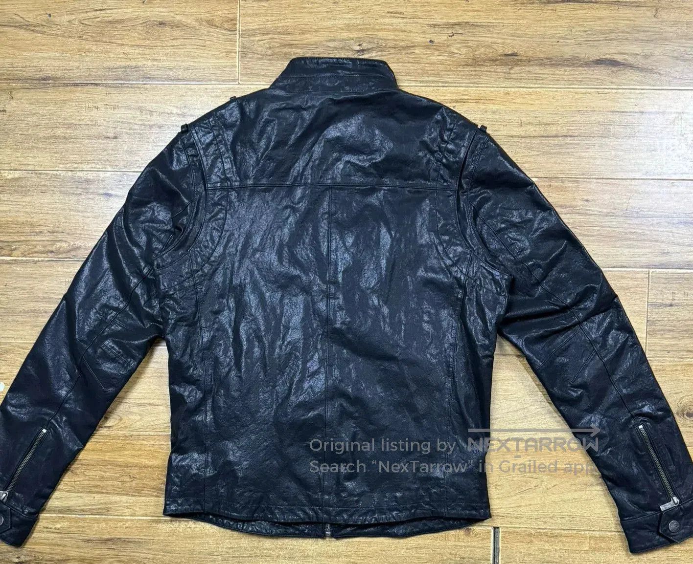 Ermenegildo Zegna ZEGNA Leather Jacket for Men. Size US M / EU 48-50 / 2 - 2 Thumbnail