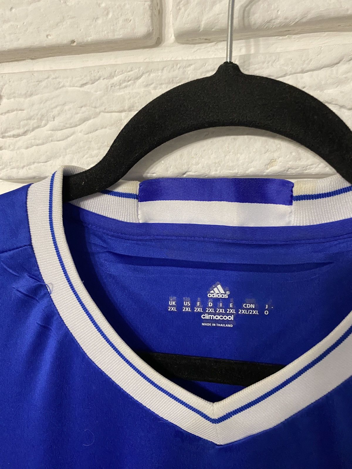 Adidas × Chelsea Soccer ADIDAS CHELSEA SOCCER JERSEY Size US XL / EU 56 / 4 - 4 Thumbnail