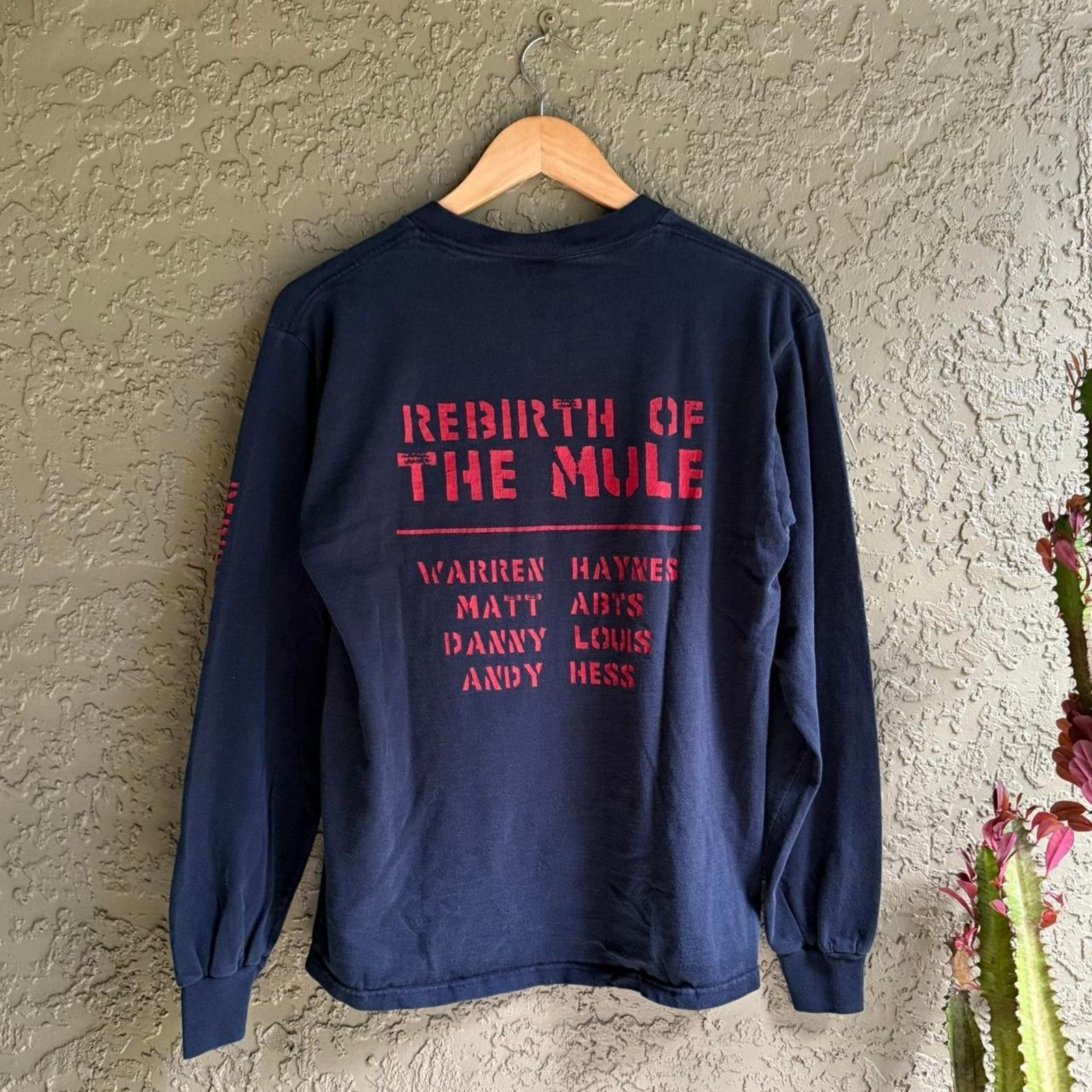 Other Rebirth Of The Mule Rock Band Men's M Long Sleeve Tee Grunge Size US M / EU 48-50 / 2 - 3 Thumbnail
