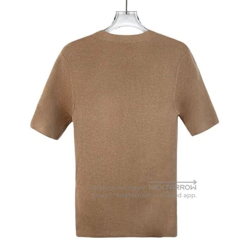 Fendi Fendi Brown Wool Women's Knit Top . Size M / US 6-8 / IT 42-44 - 2 Thumbnail