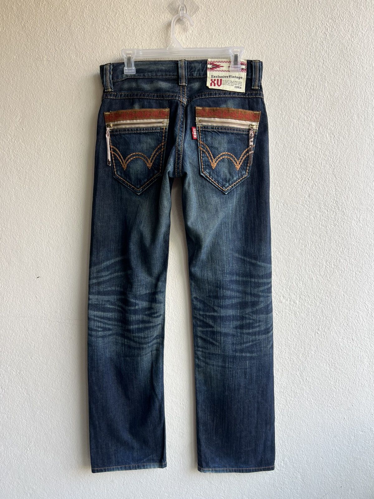 Edwin Y2K Edwin 434XVS Exclusive Vintage Claw Mark Denim Jeans Size US 29 - 22 Thumbnail