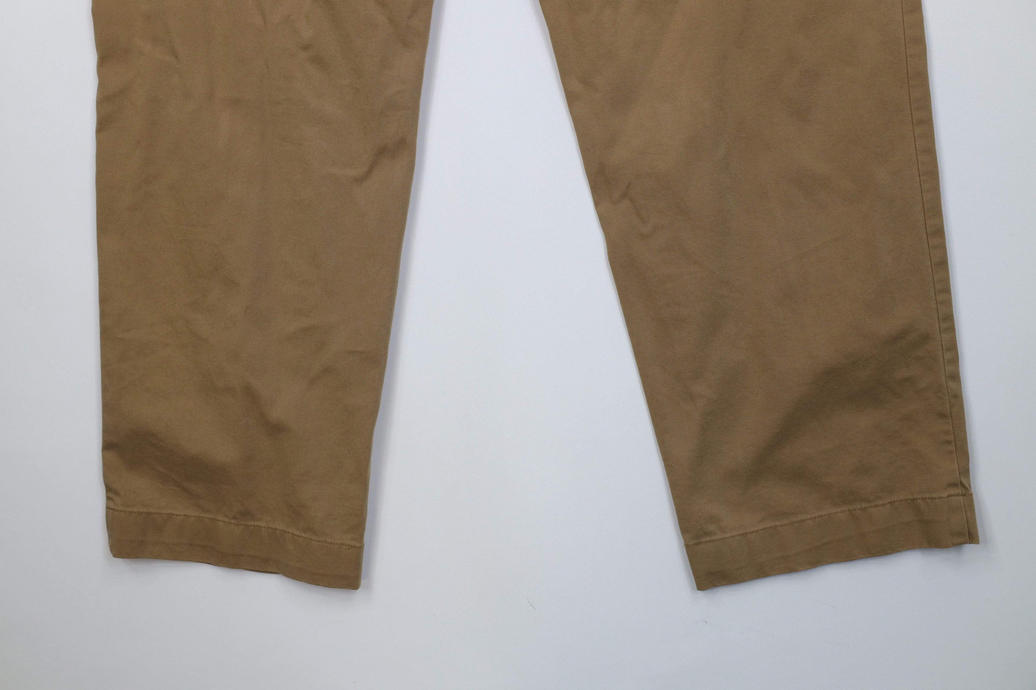 Ralph Lauren Vintage 90s Ralph Lauren Wide Leg Chino Pants Trousers Khaki Size US 36 / EU 52 - 12 Thumbnail