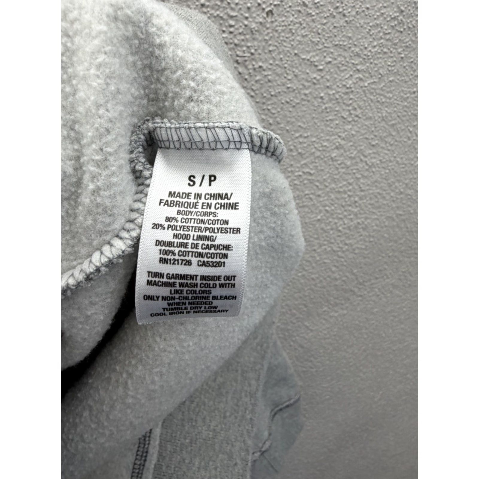 Vintage Brooklyn Calling NYC Womens Sweatshirt Size Small Gray Graphic Hooded Pullover Size S / US 4 / IT 40 - 5 Thumbnail