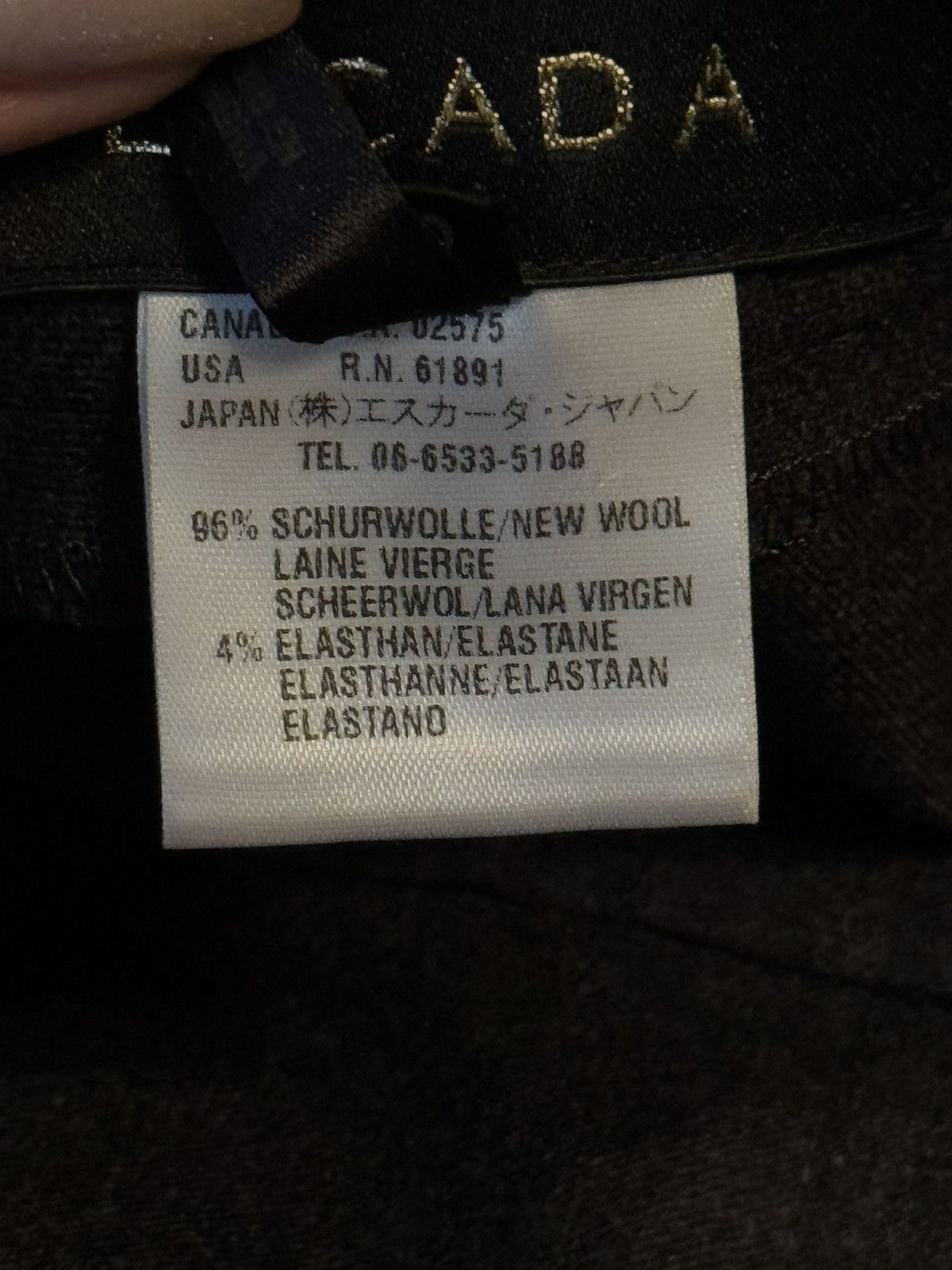 Designer × Escada Escada oldmoney style suit blazer + pants Size M / US 6-8 / IT 42-44 - 5 Thumbnail